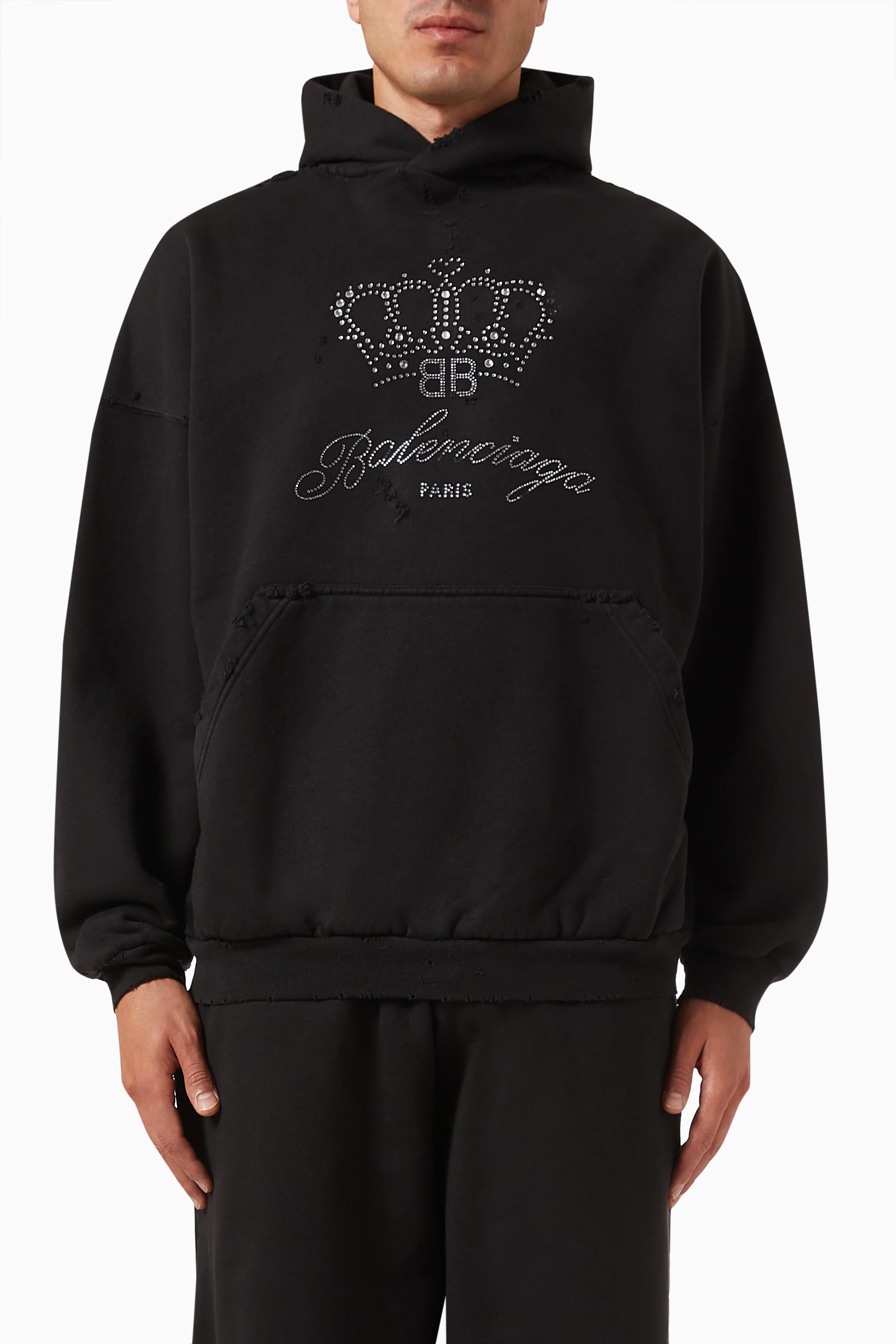 balenciaga BB Motel Fit Crown Logo Print