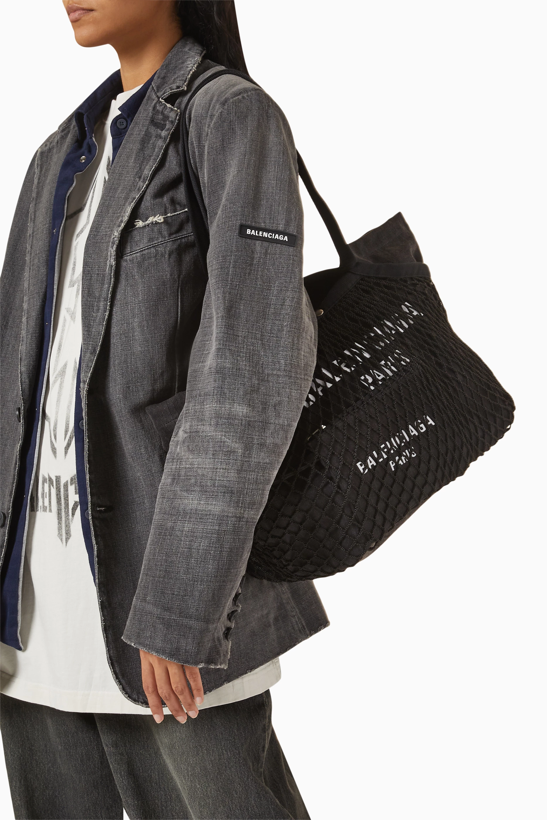 VIP【送料関税込】BALENCIAGA 24/7 MEDIUM TOTE BAG Balenciaga Medium 24/7 Tote Bag | Black | FARFETCH ID