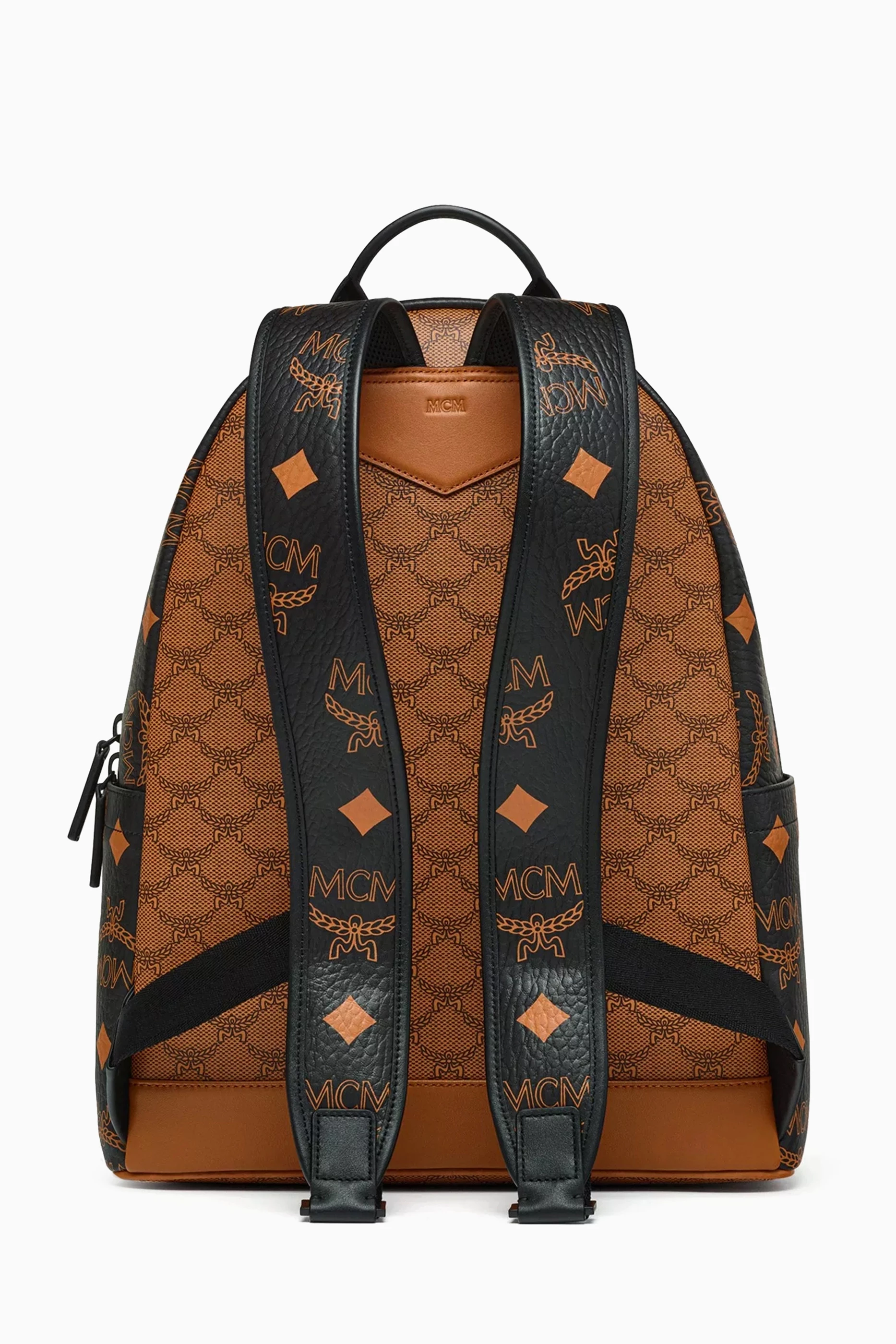 【関税&送料込】Mcm Backpack Stark Lauretos Buy MCM Brown Small Stark Backpack in Lauretos Monogram