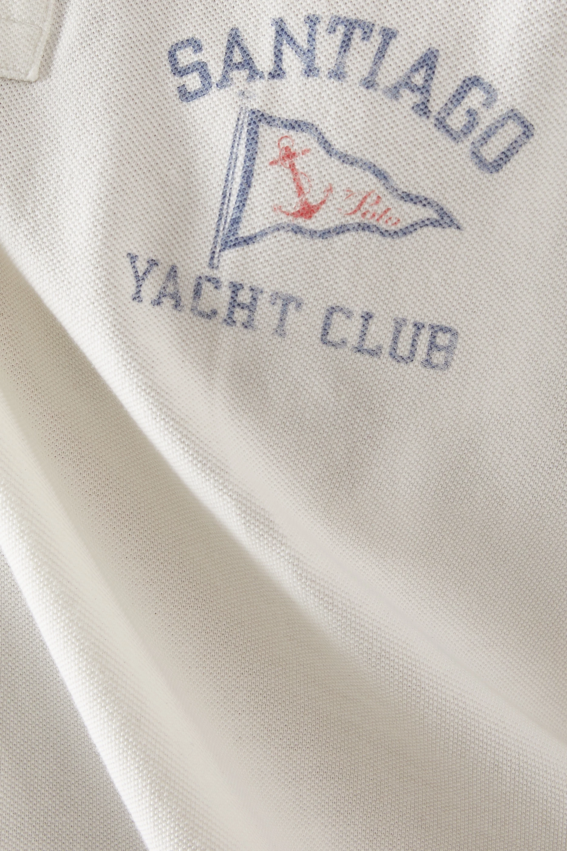 Buy Polo Ralph Lauren White Yacht Club Polo Shirt in Cotton For 