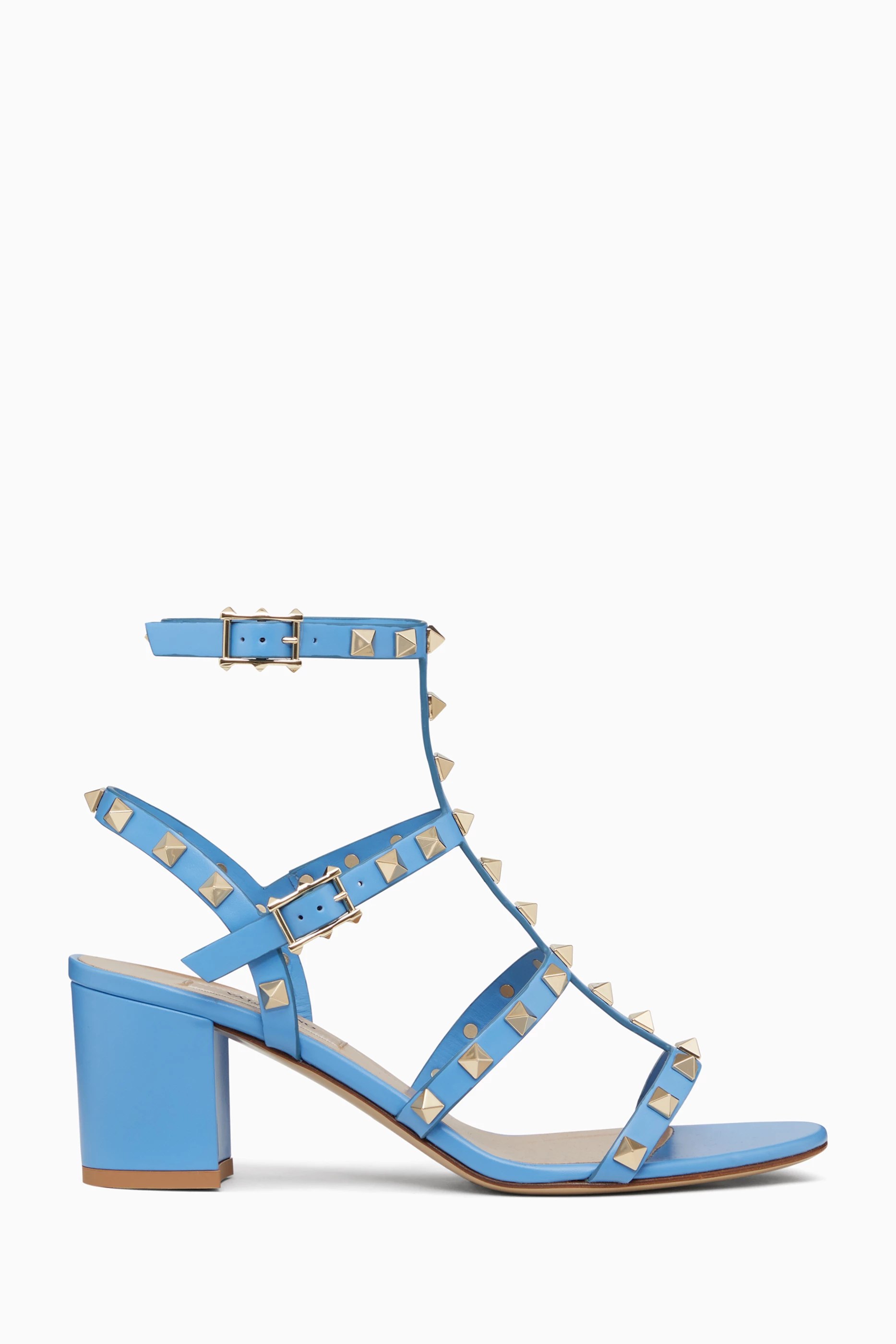 Blue valentino sandals clearance