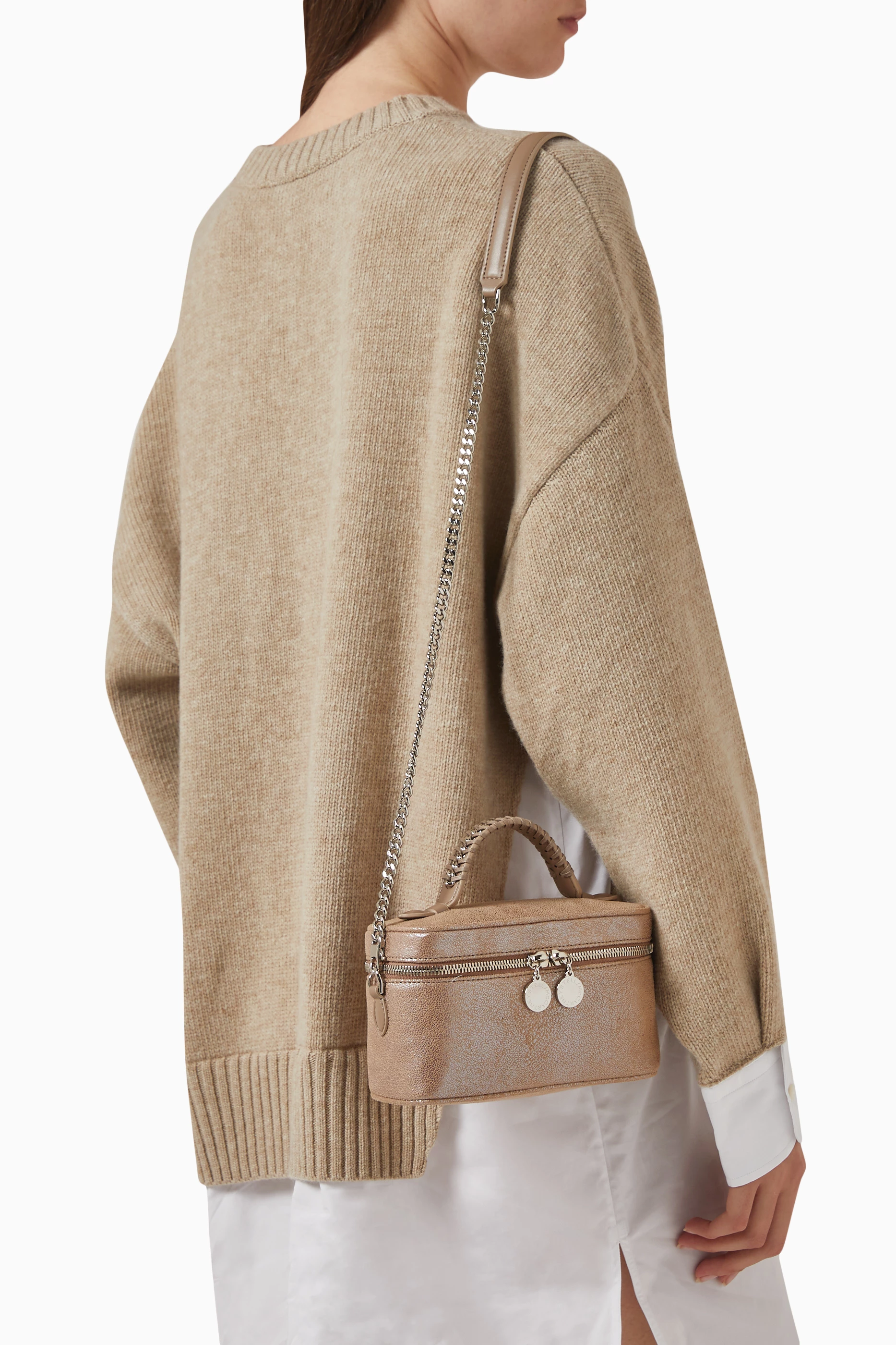 ポーチ Stella Mccartney Beauty Case Stella McCartney Crystal Hotfix Vanity Bag | Saks Fifth Avenue