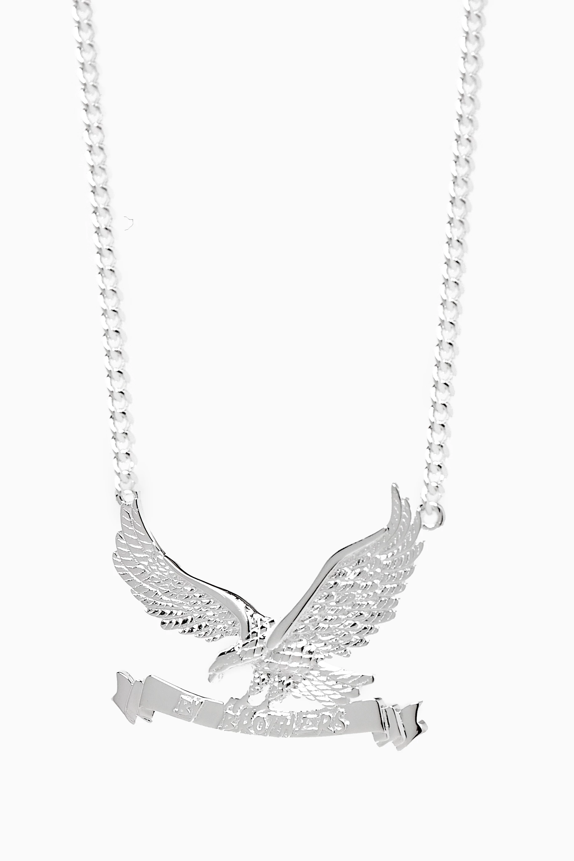 Sterling silver eagle necklace deals
