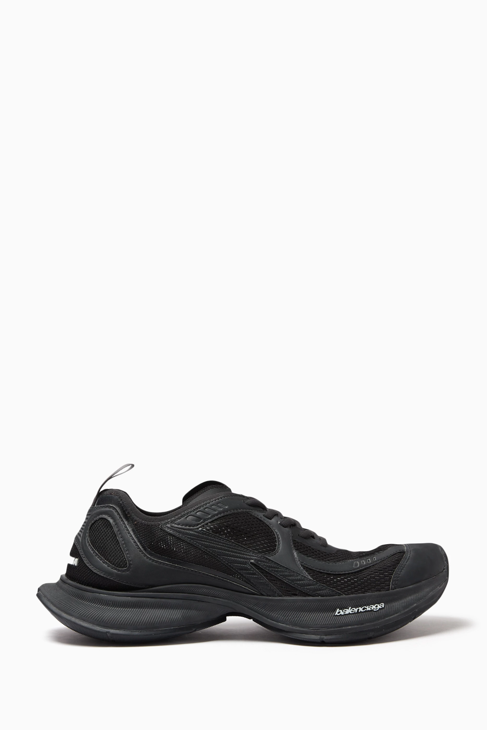 Buy Balenciaga Black Circuit Sneakers in Nylon Rubber For Women Online Ounass Saudi
