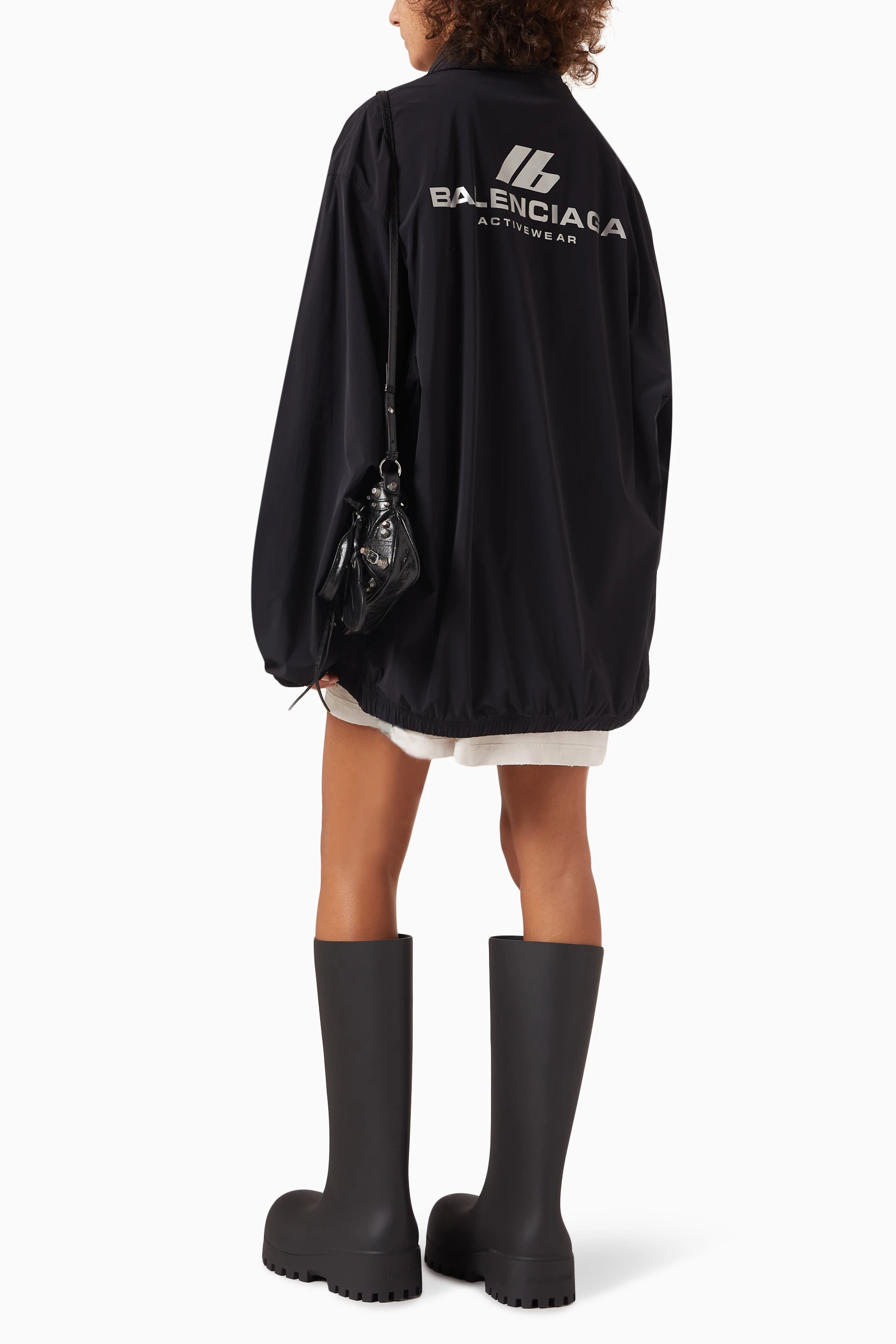 【関税＆送料込み】Balenciaga Shrunk Nylon Windbreaker Balenciaga Shrunken Windbreaker | Harrods US