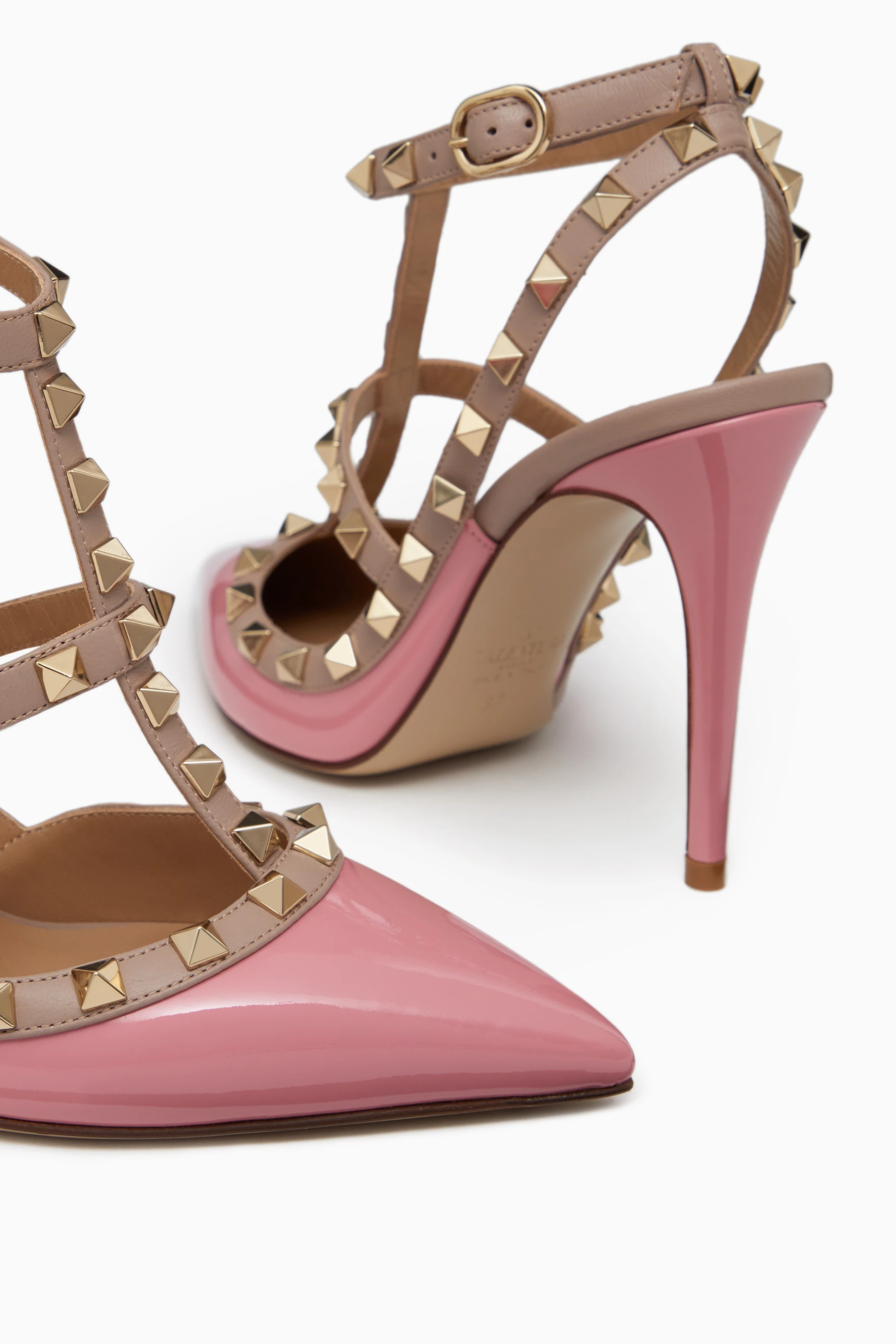 Pink valentino pumps discount
