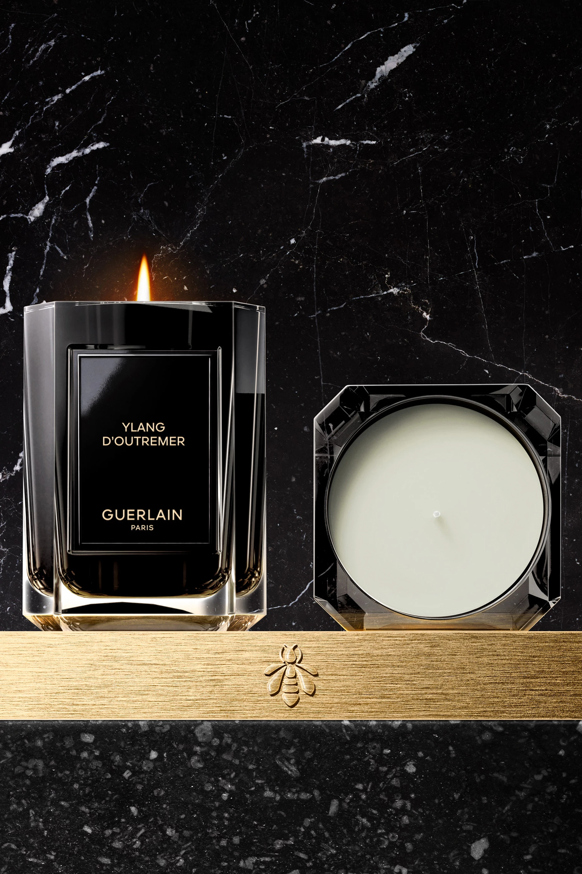 未使用 Guerlain YLANG D'OUTREMER 香り付き220g Scented Diffusers ⋅ Ylang d'Outremer ⋅ GUERLAIN