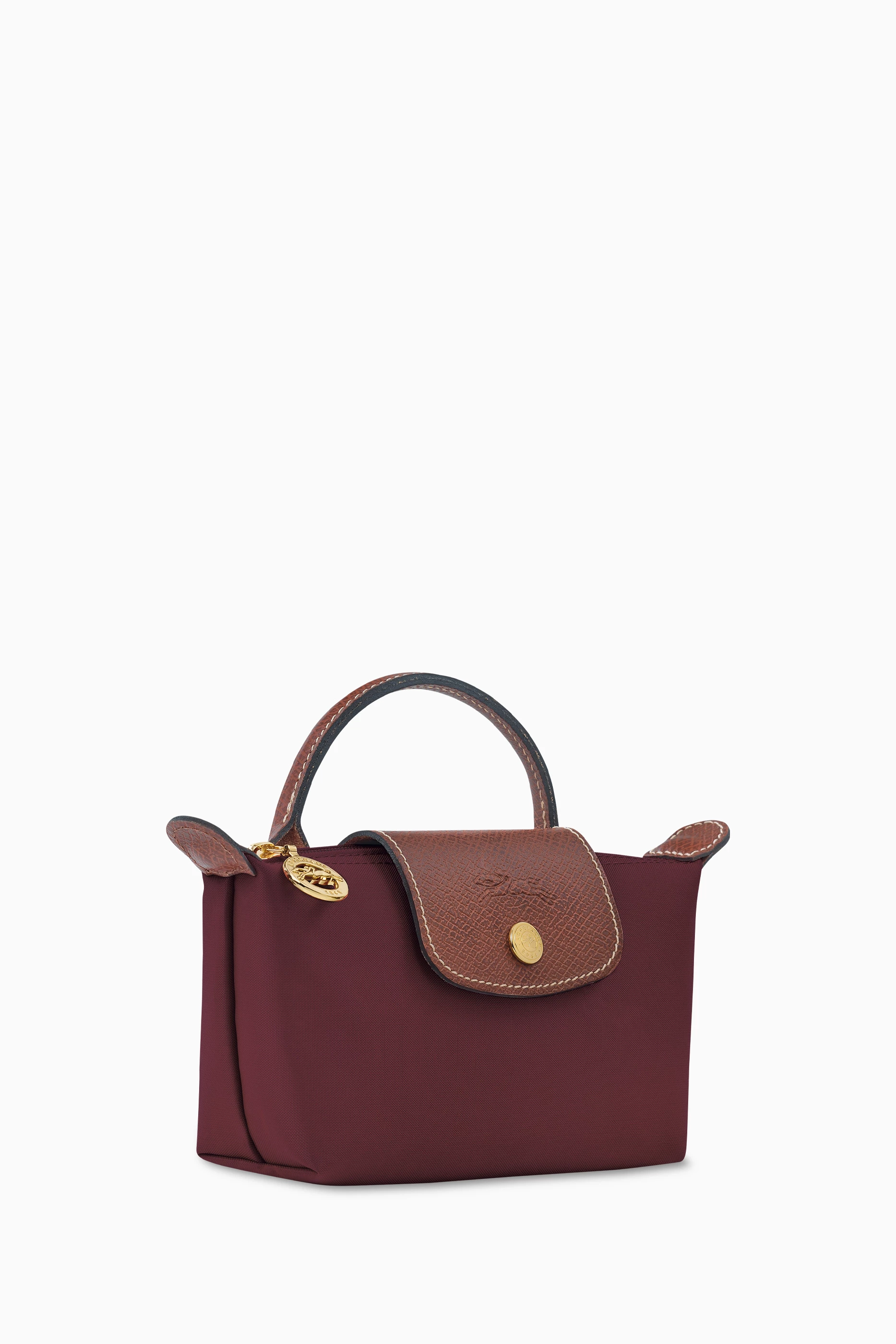 Maroon longchamp bag sales