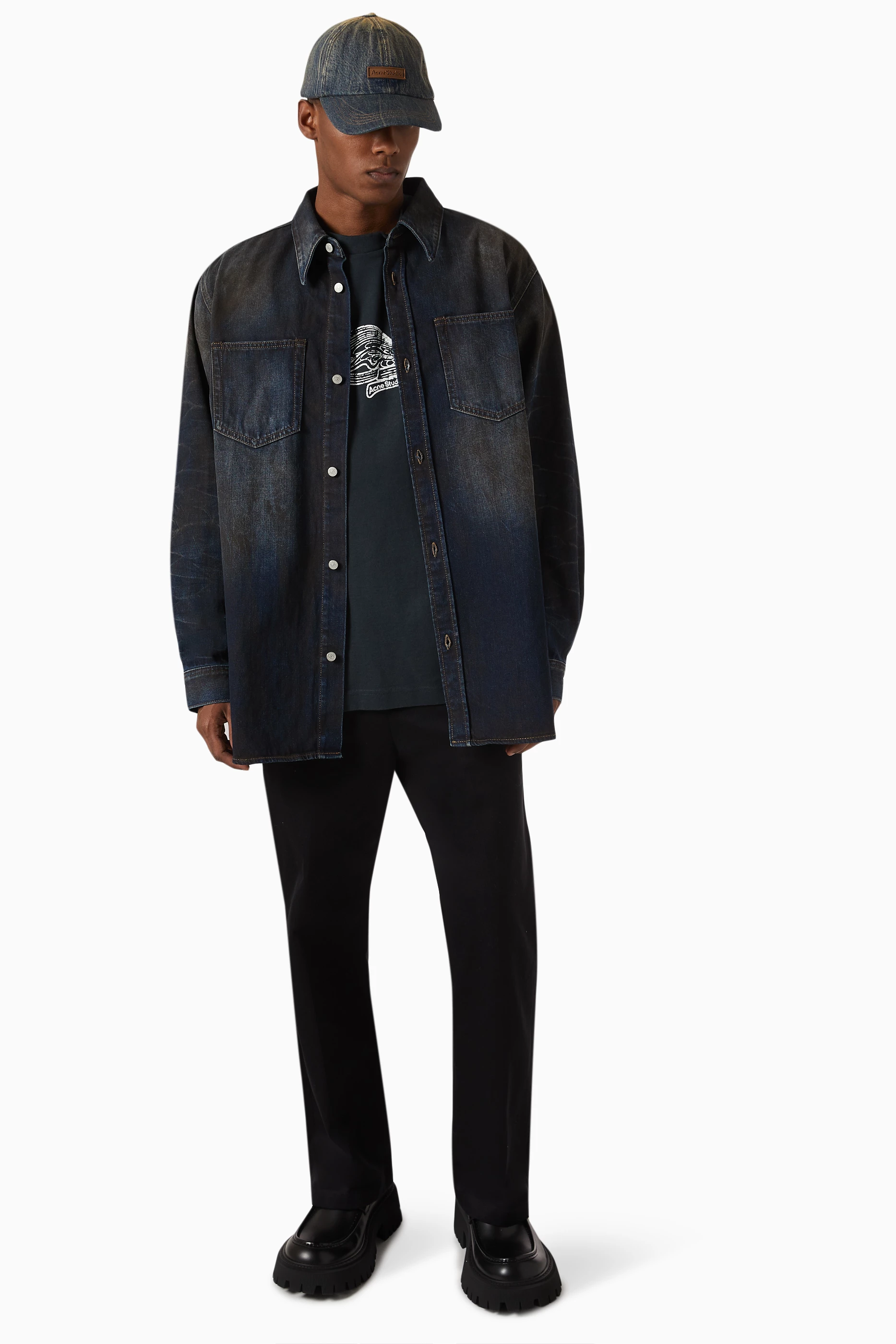 アクネ ストゥディオズ Edden Logo Wings ロング Tシャツ 三越伊勢丹 | Acne Studios/アクネ ストゥディオズ_Men通販