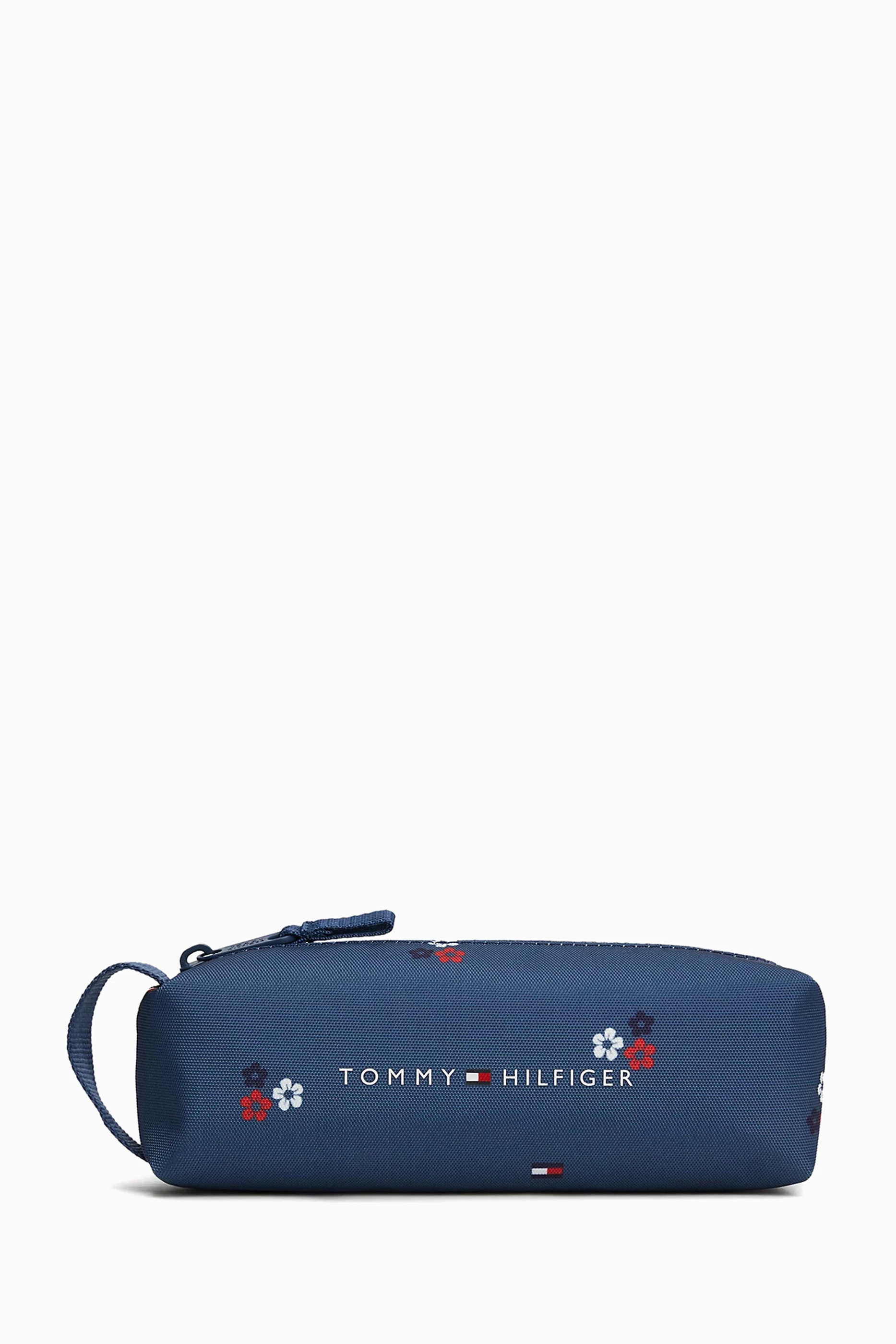 Buy Tommy Hilfiger Blue Essential Logo Pencil Case For Kids Online Ounass Saudi