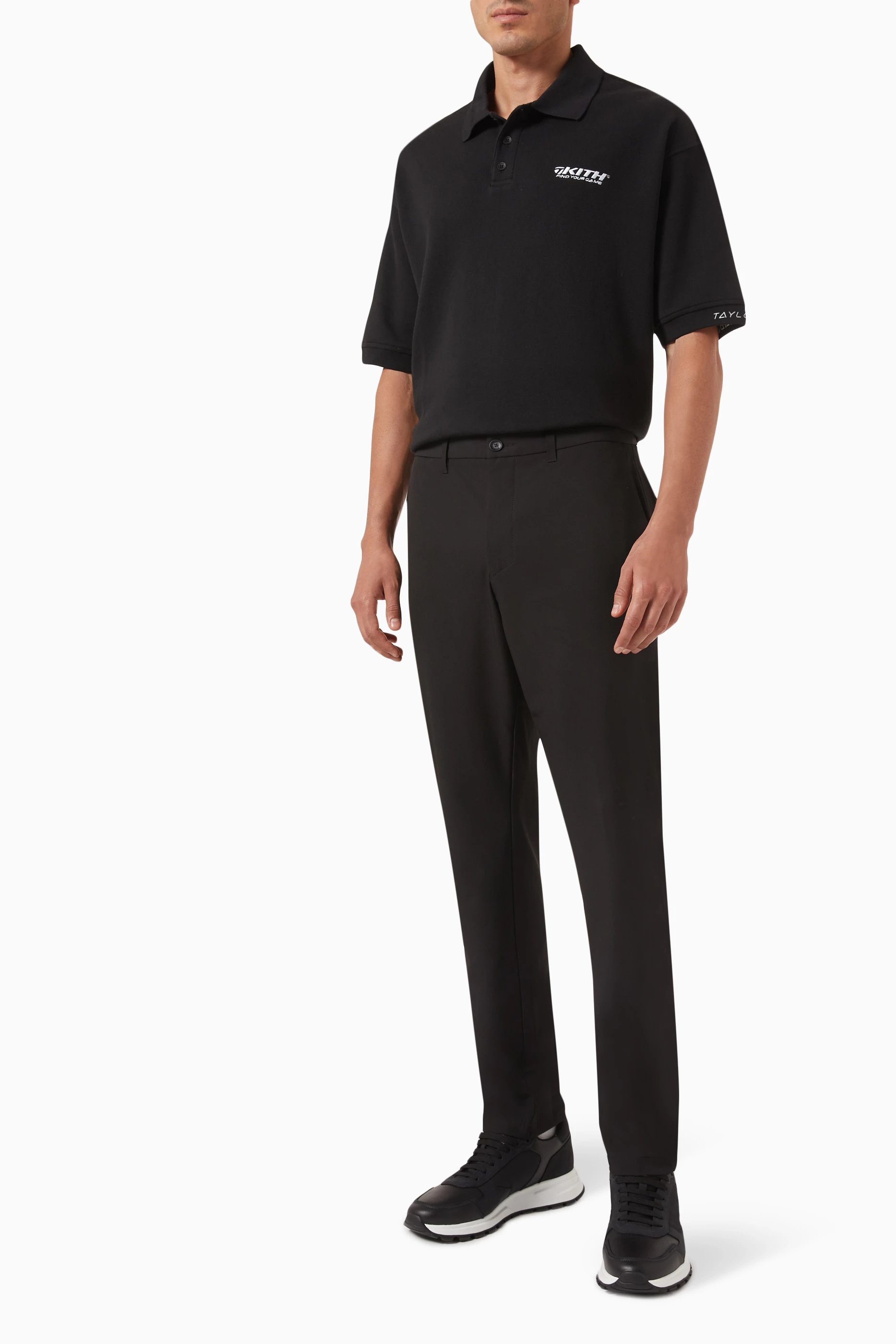 Buy Kith Black x Taylormade Provisional Polo in Cotton Blend For Men Online  | Ounass Saudi