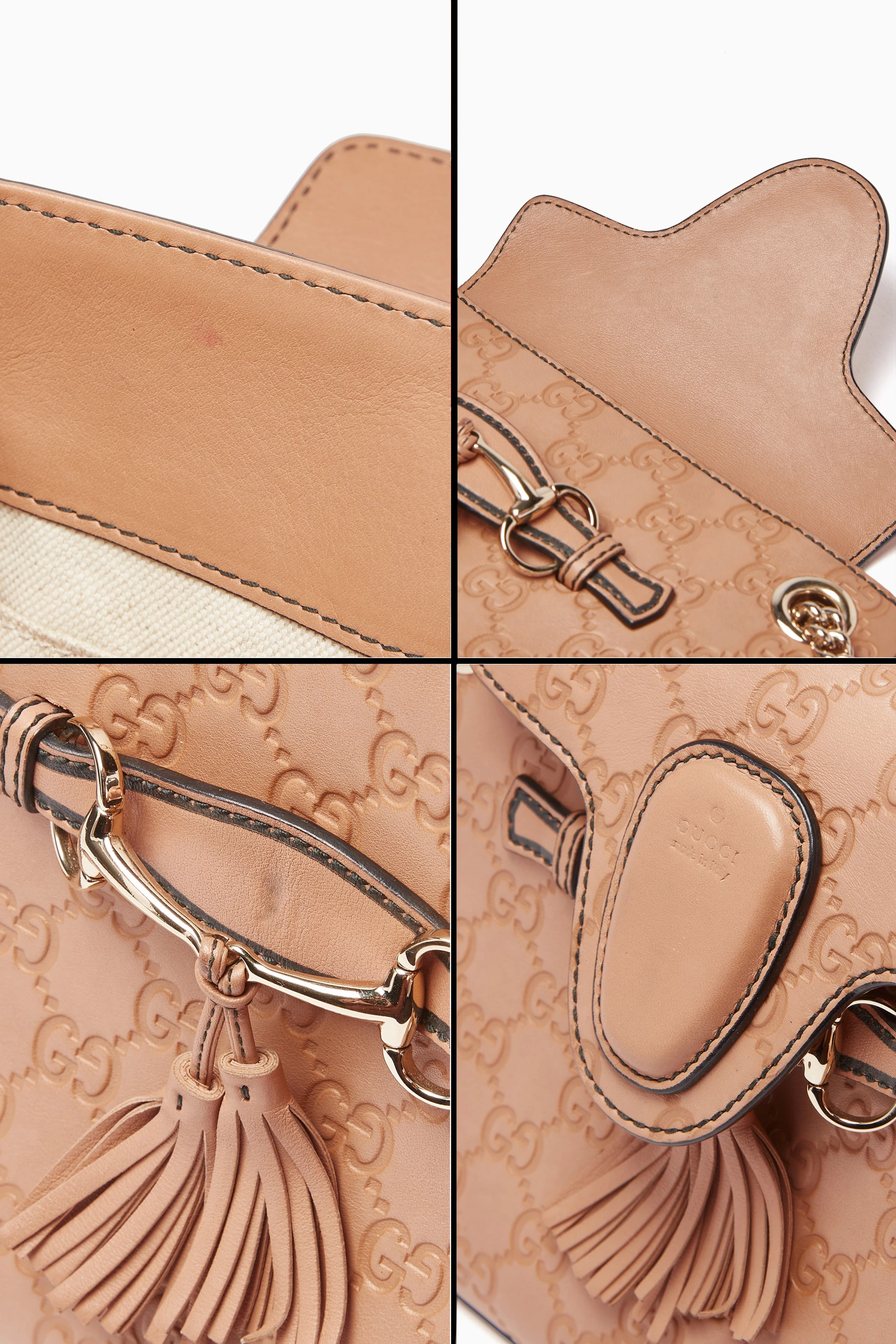 Gucci emily guccissima mini discount