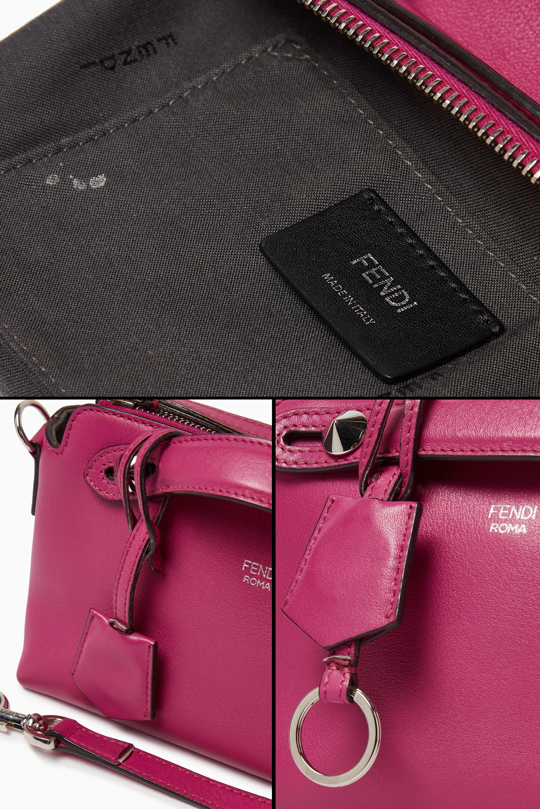 Buy Fendi Pre Loved Pink Fendi By The Way Mini Bag in Leather For Women Online Ounass Saudi
