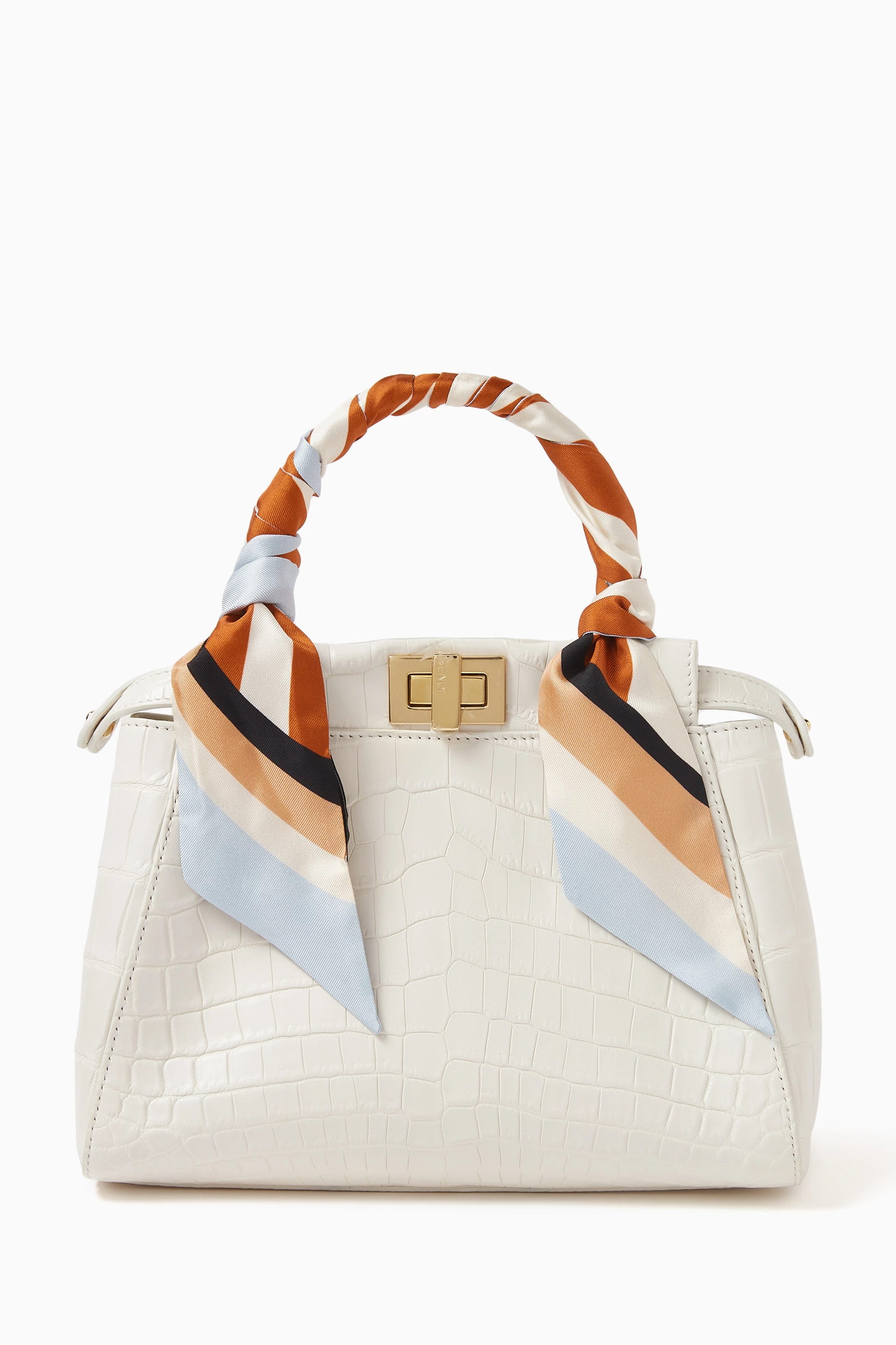Fendi peekaboo mini white online