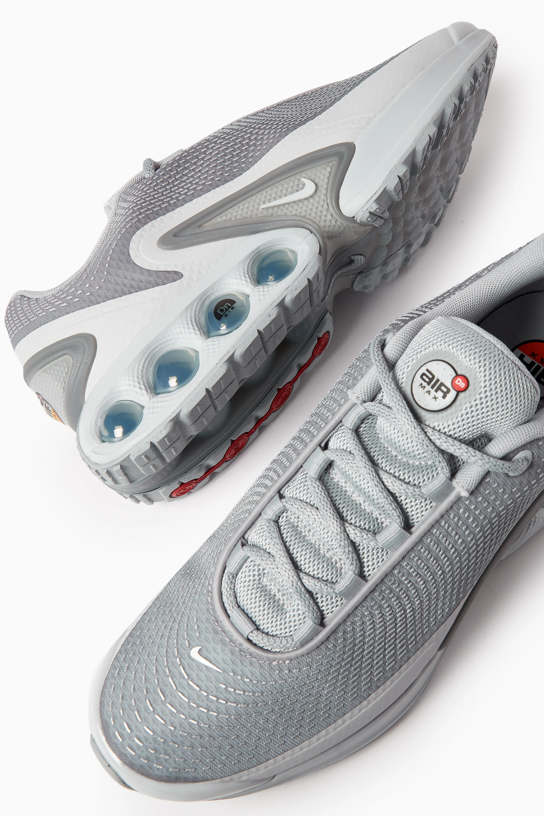 Buy Nike Grey Air Max Dn Sneakers in Mesh For Men Online Ounass Saudi