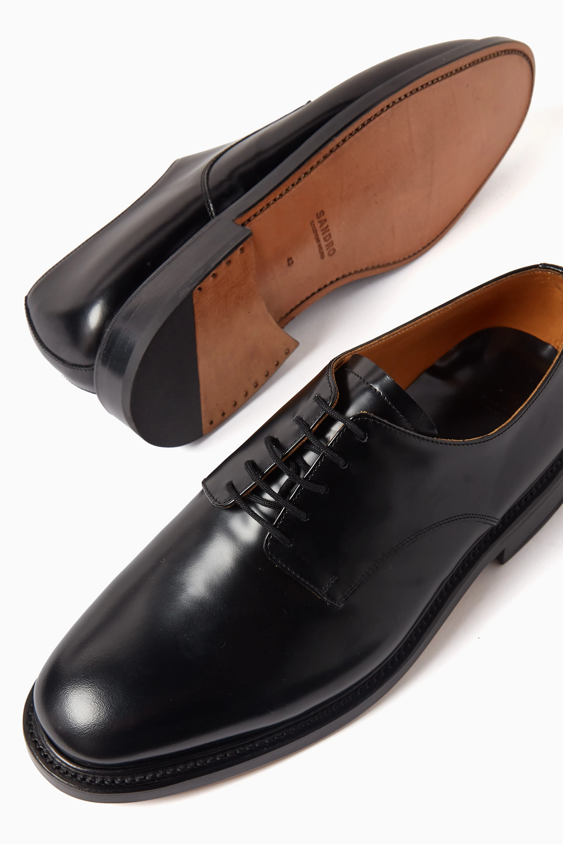 Sandro derby shoes clearance