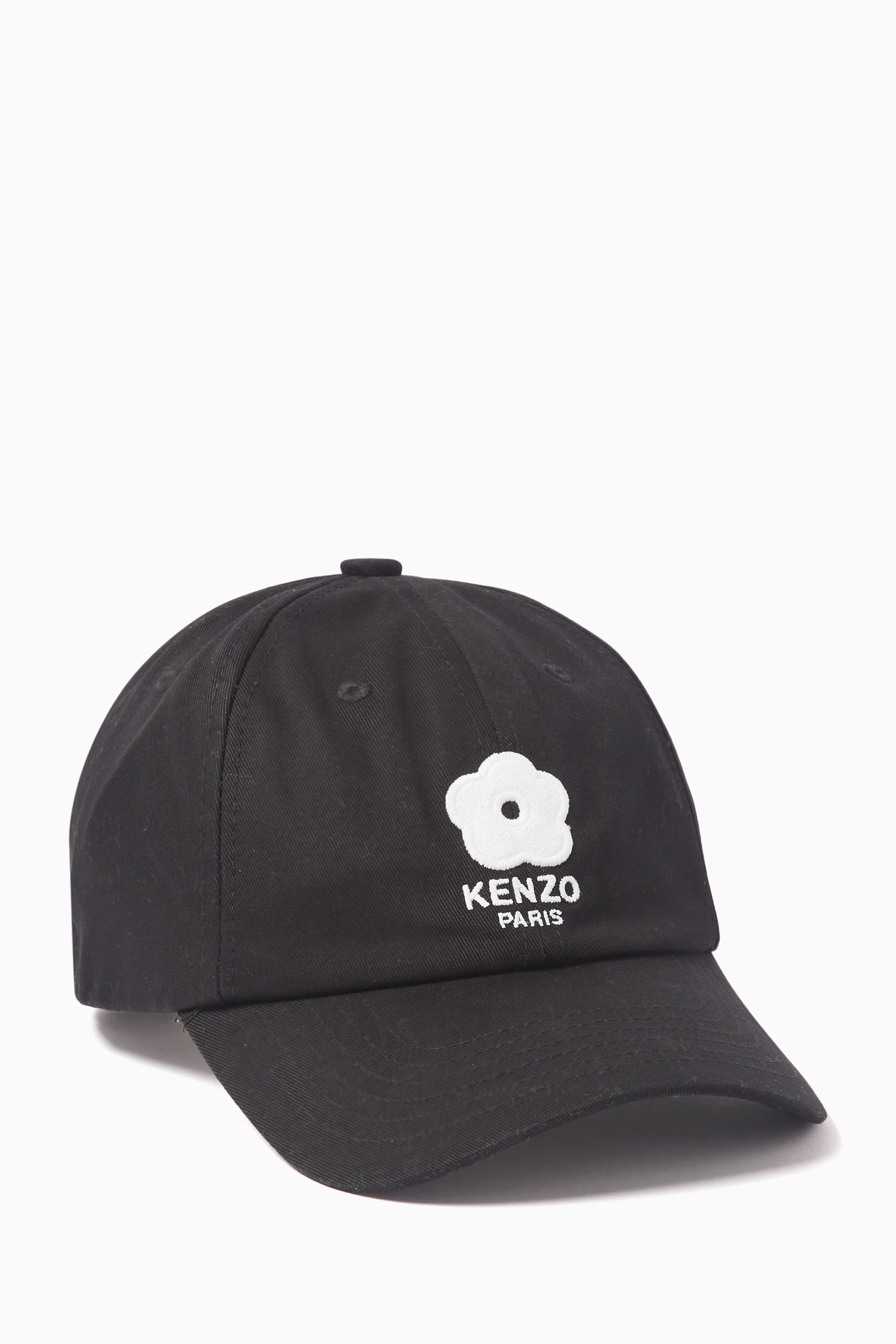 Buy KENZO Black Utility Embroidered Baseball Cap in Cotton For UNISEX  Online | Ounass Saudi
