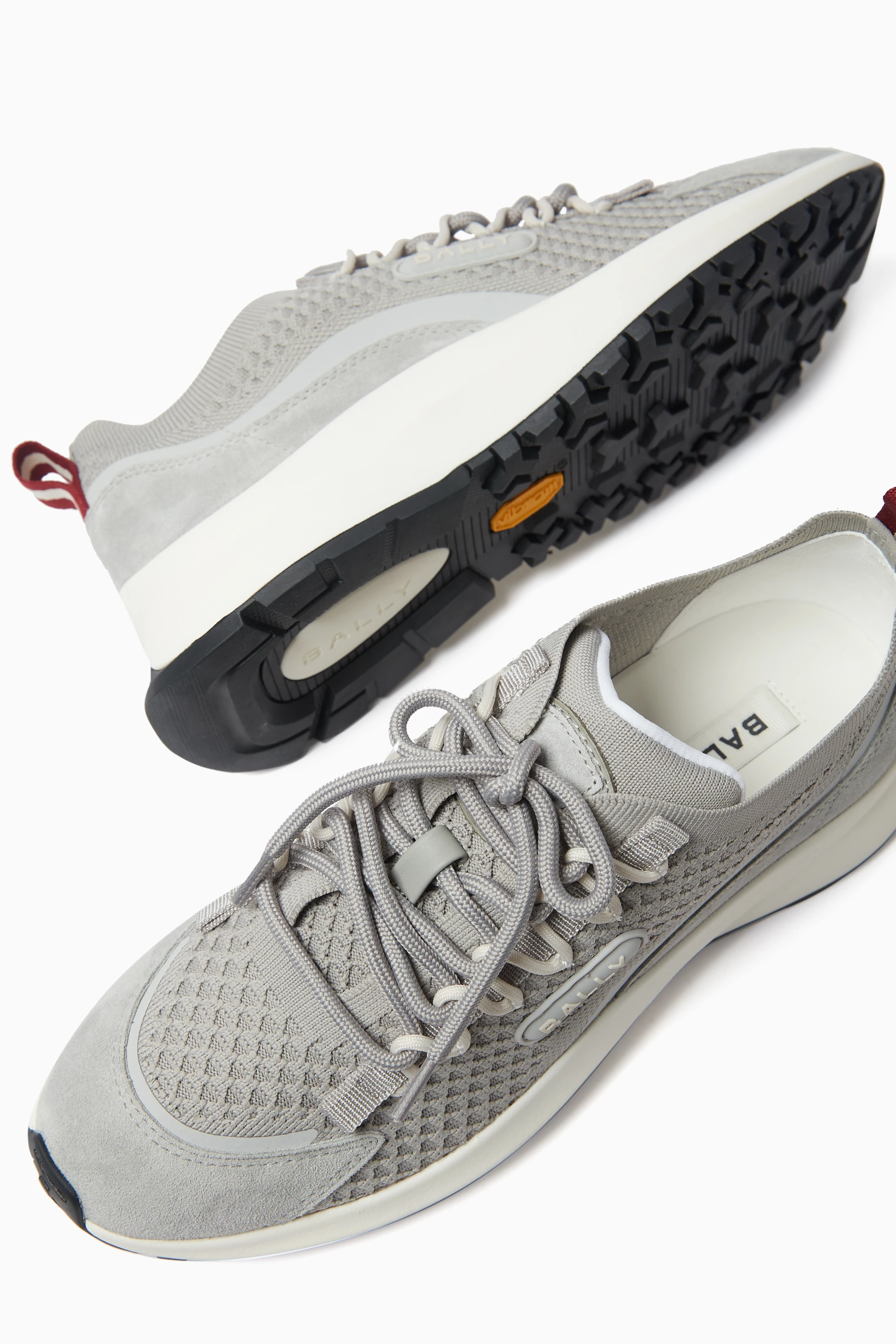 Grey bally sneakers online