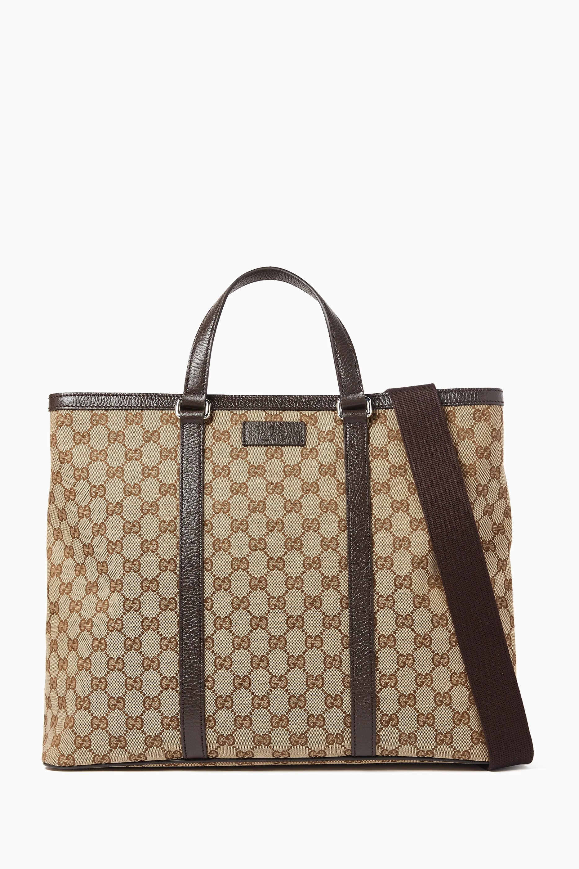 Buy Gucci Pre Loved Brown Abbey Tote Bag in GG Canvas For Women Online Ounass Saudi