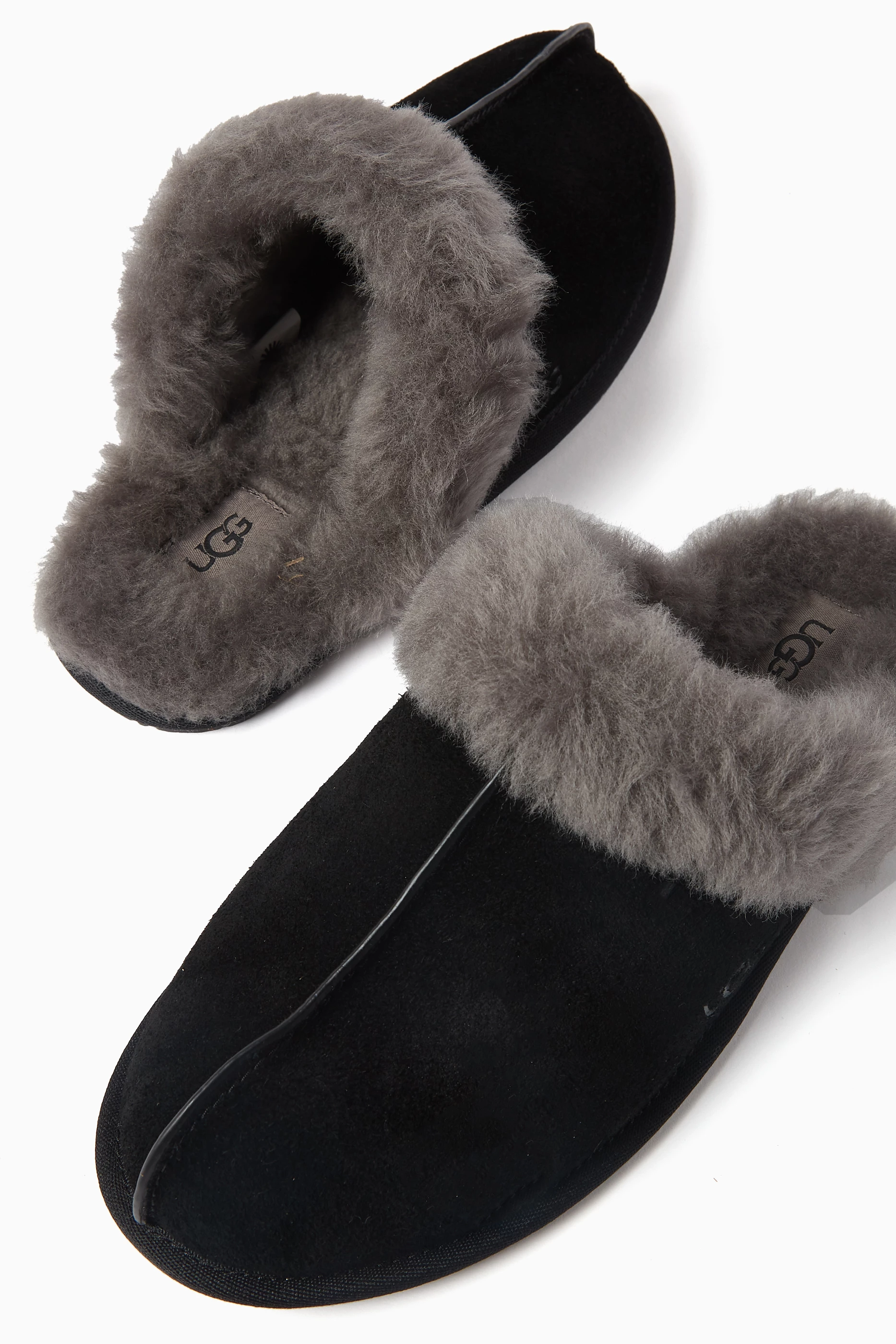 Ugg scuffette slippers black best sale