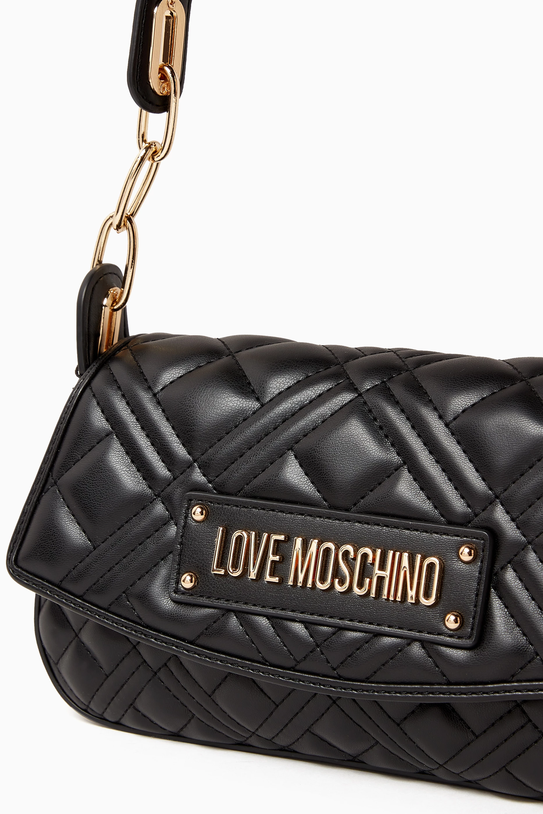 Moschino quilted shoulder bag new arrivals