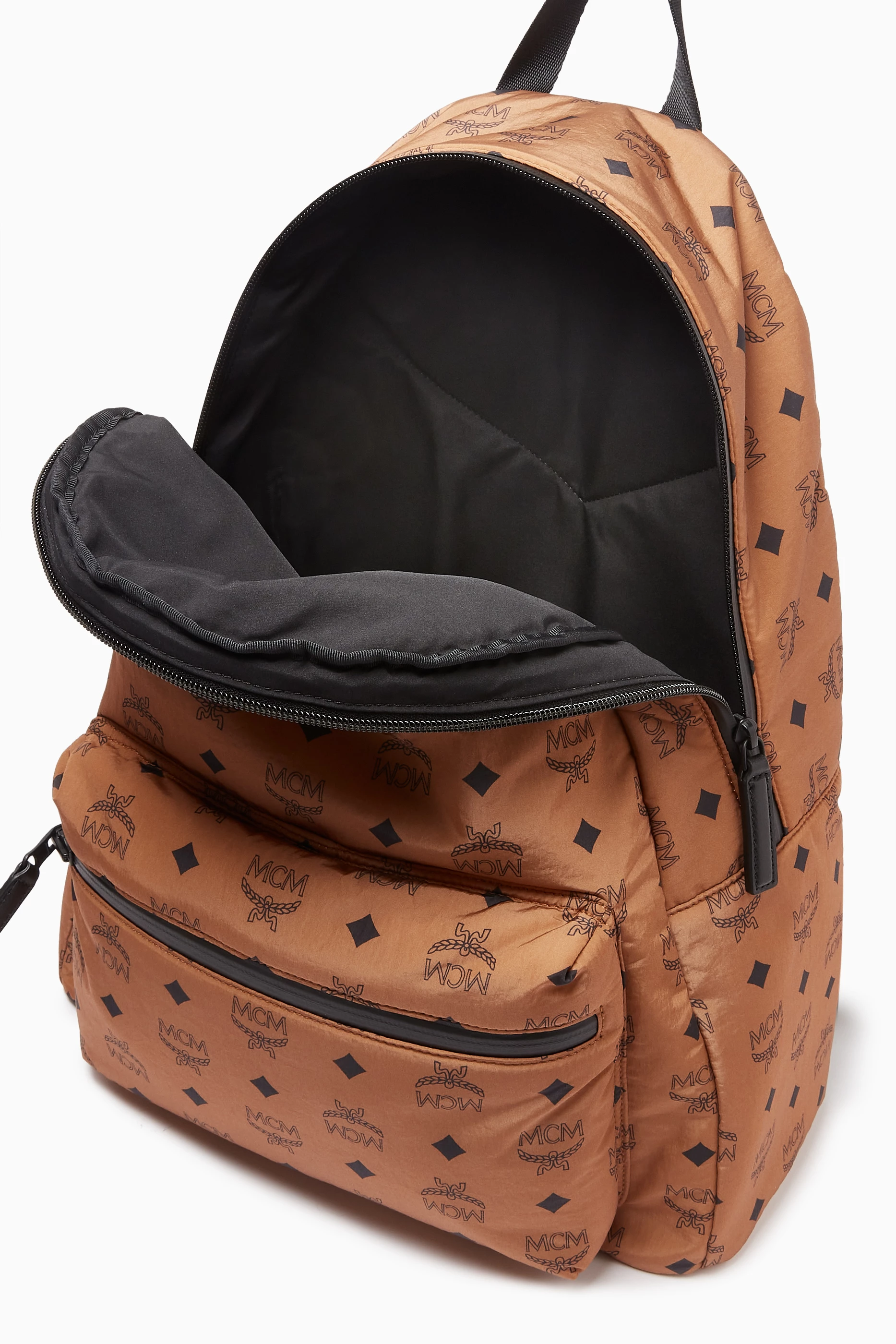Mcm stark medium backpack store