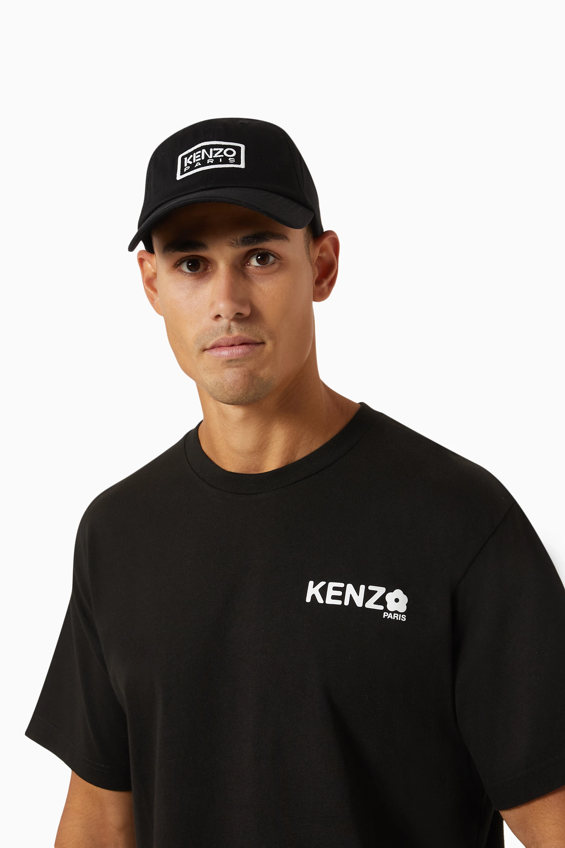 【送料&関税込】Kenzo Black Cotton Baseball Cap Kenzo Tiger-head Cap | Black | FARFETCH JO