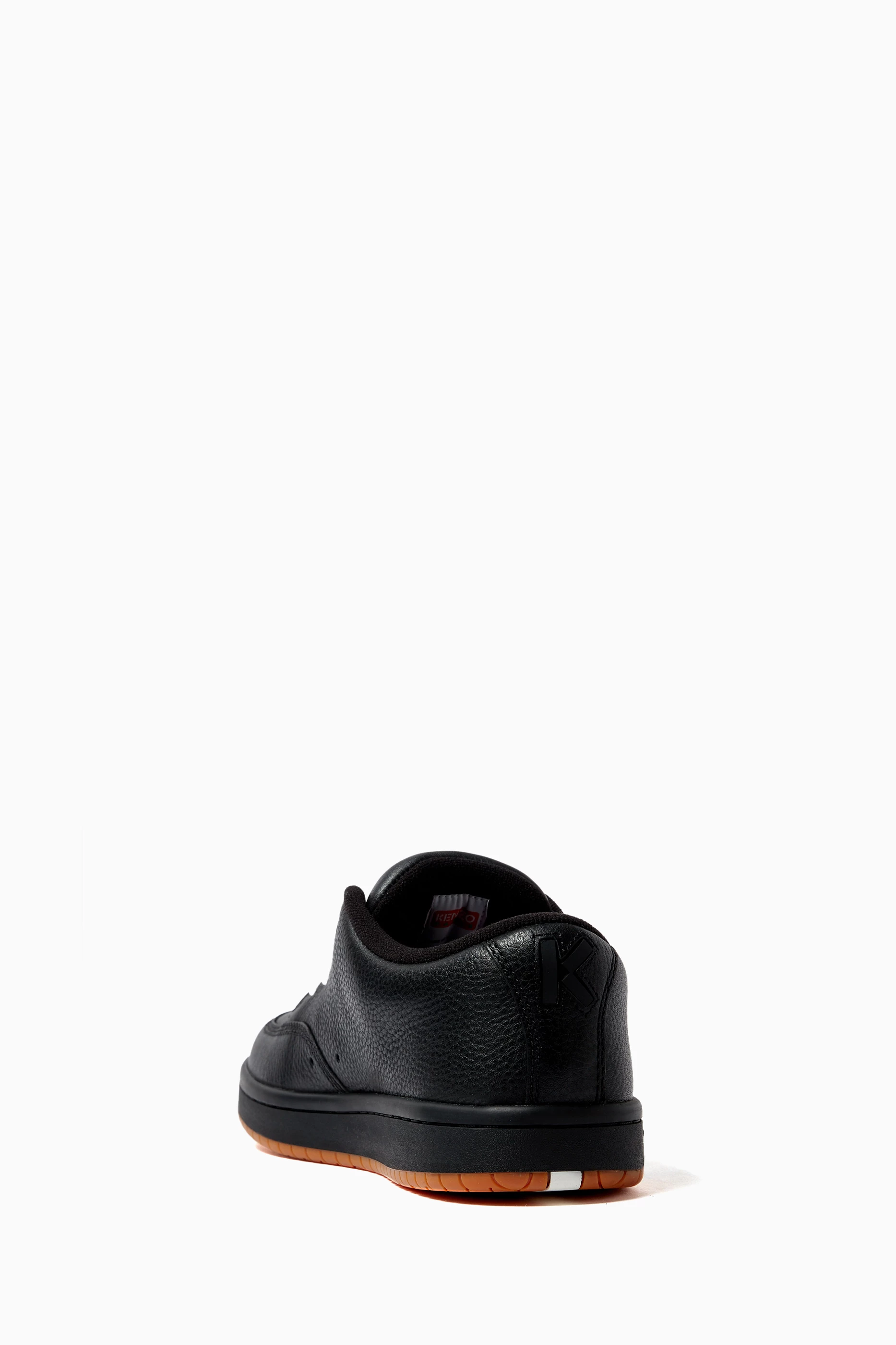 Buy KENZO Black Dome Sneakers in Leather For Women Online | Ounass
