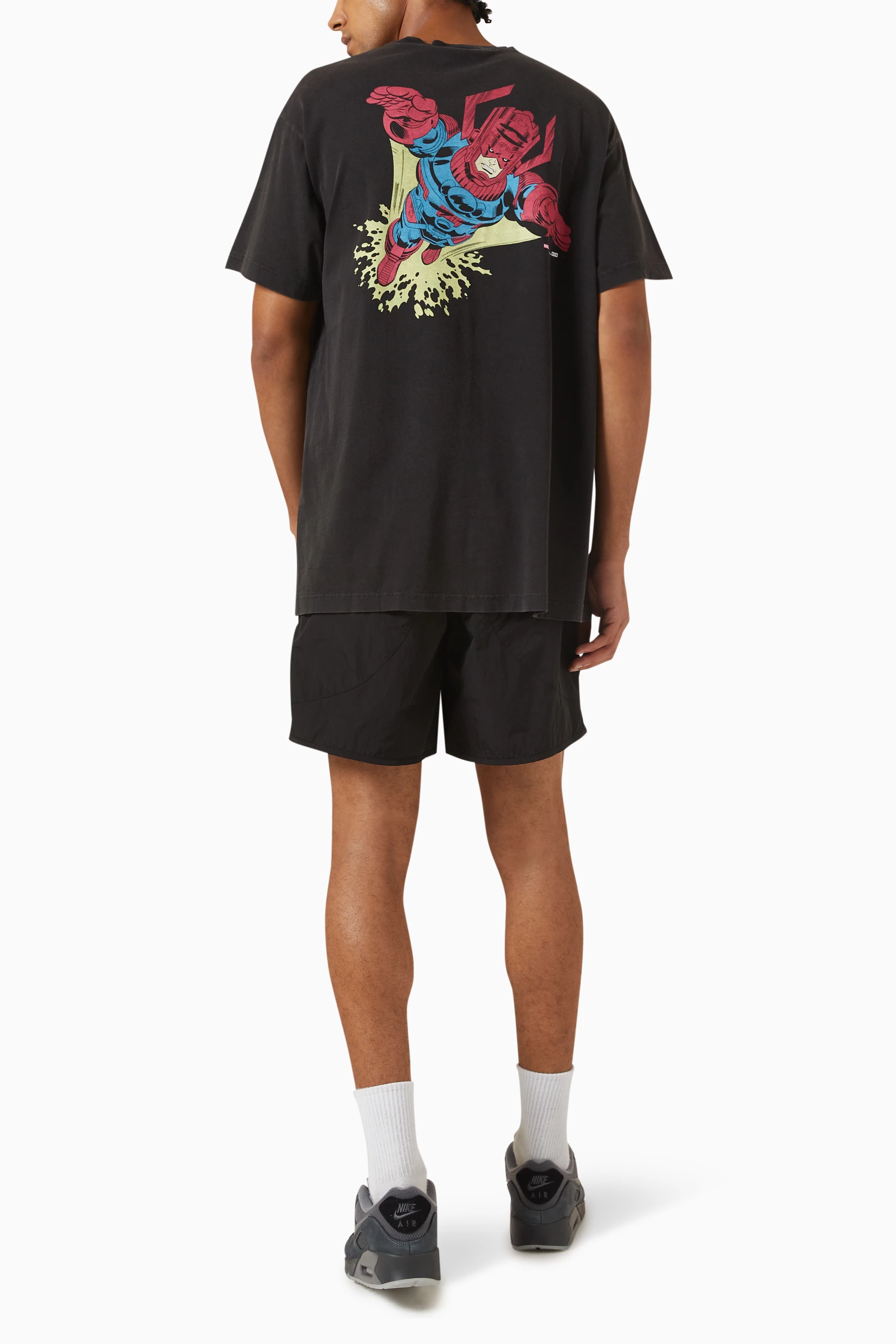 Buy Kith Black x Marvel Galactus Vintage T-shirt in Cotton