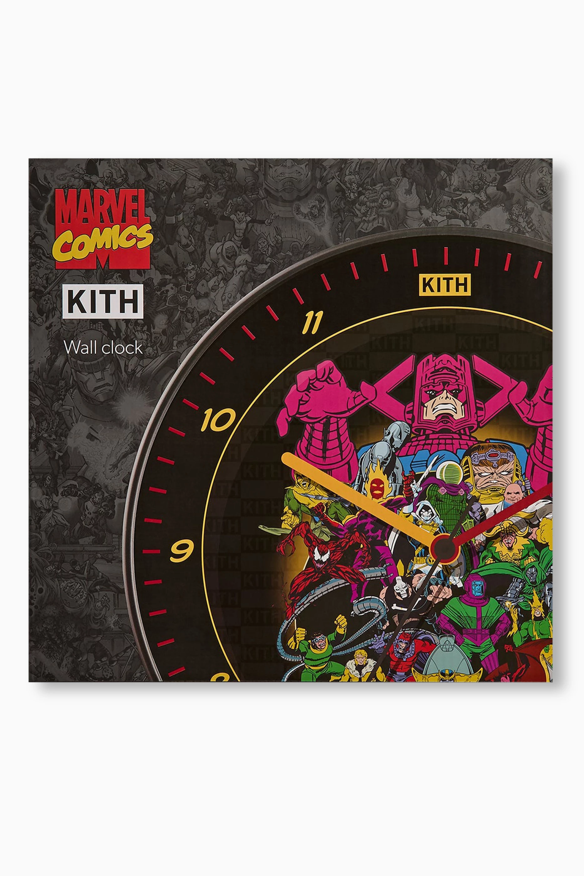 KITH Marvel wall clock 時計 ヴィラン KITH Marvel wall clock 時計 ヴィラン 【公式通販】