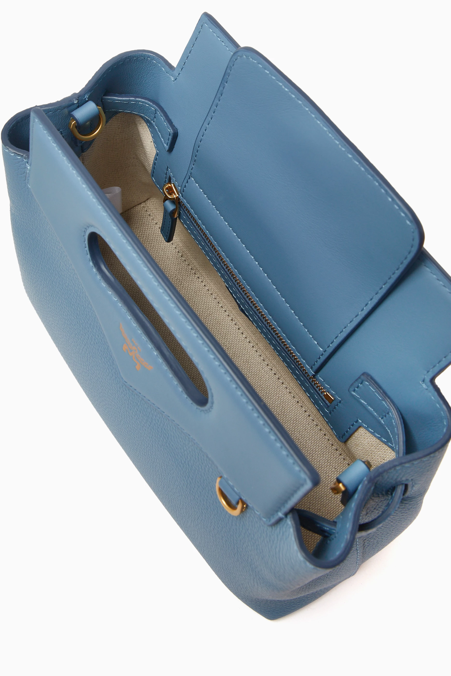 Mcm blue handbag cheap