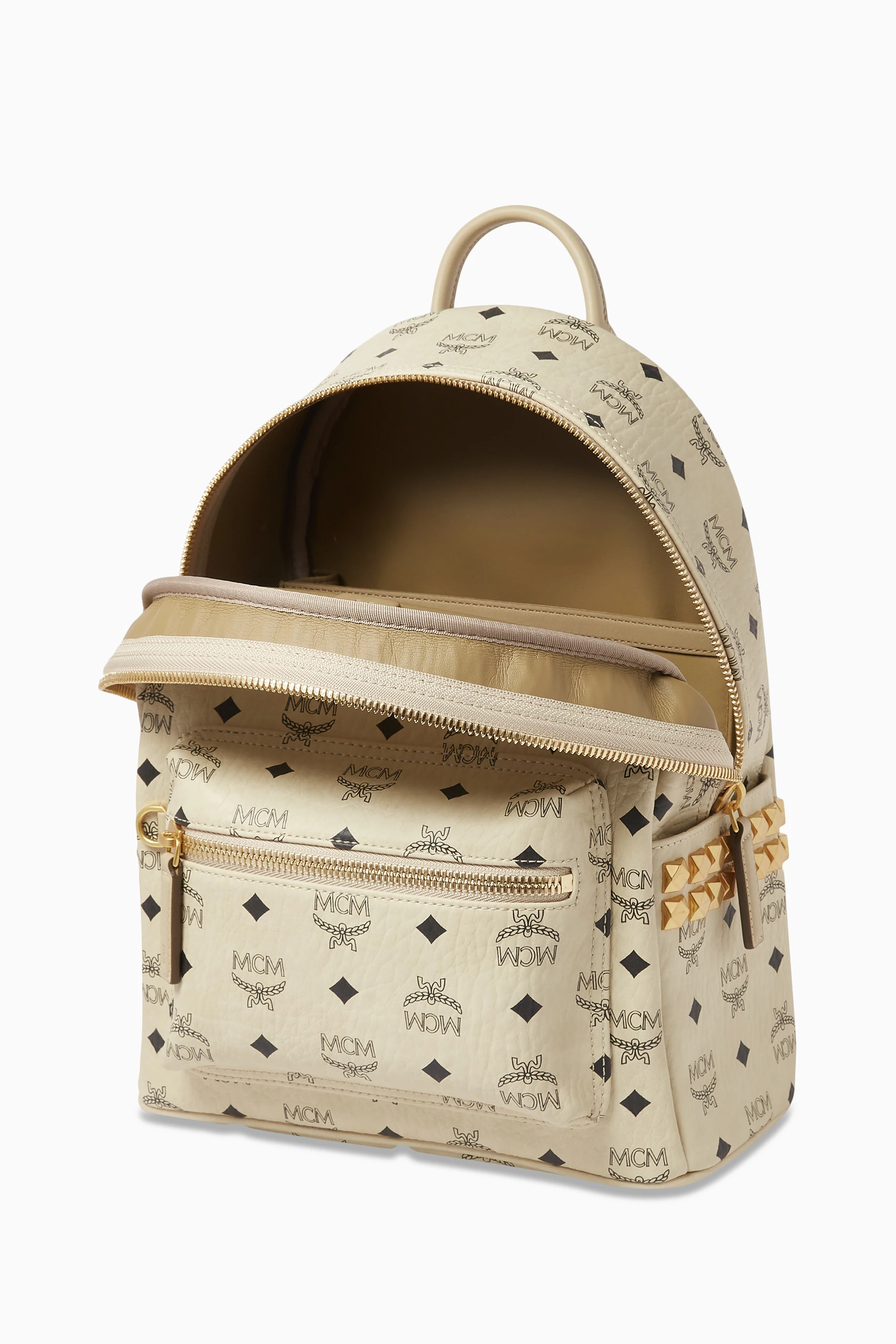 Stark side studs backpack in visetos sale