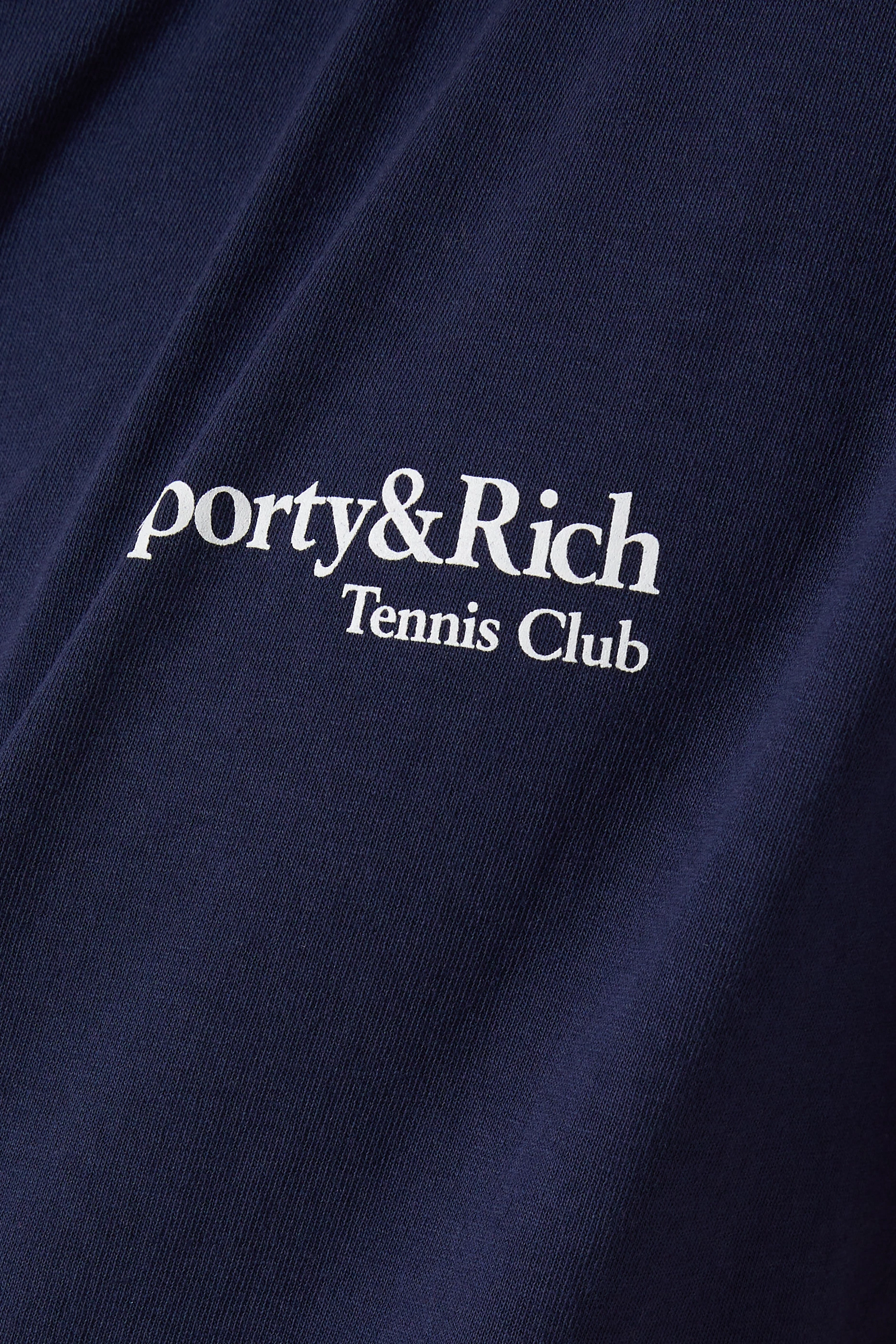 Buy Sporty Rich Blue Play Tennis T-shirt in Cotton For Men