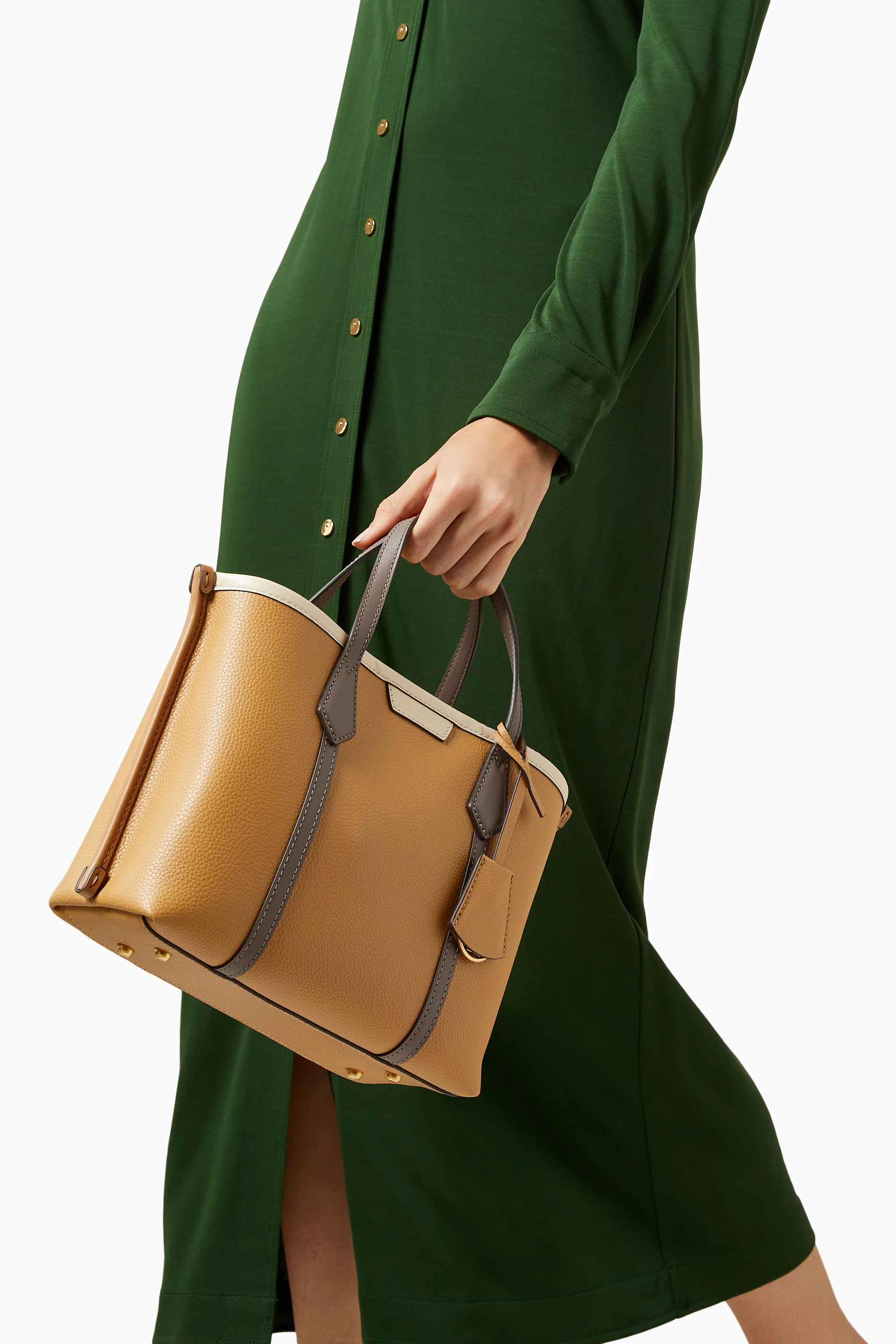 Tory burch color block perry tote cheap
