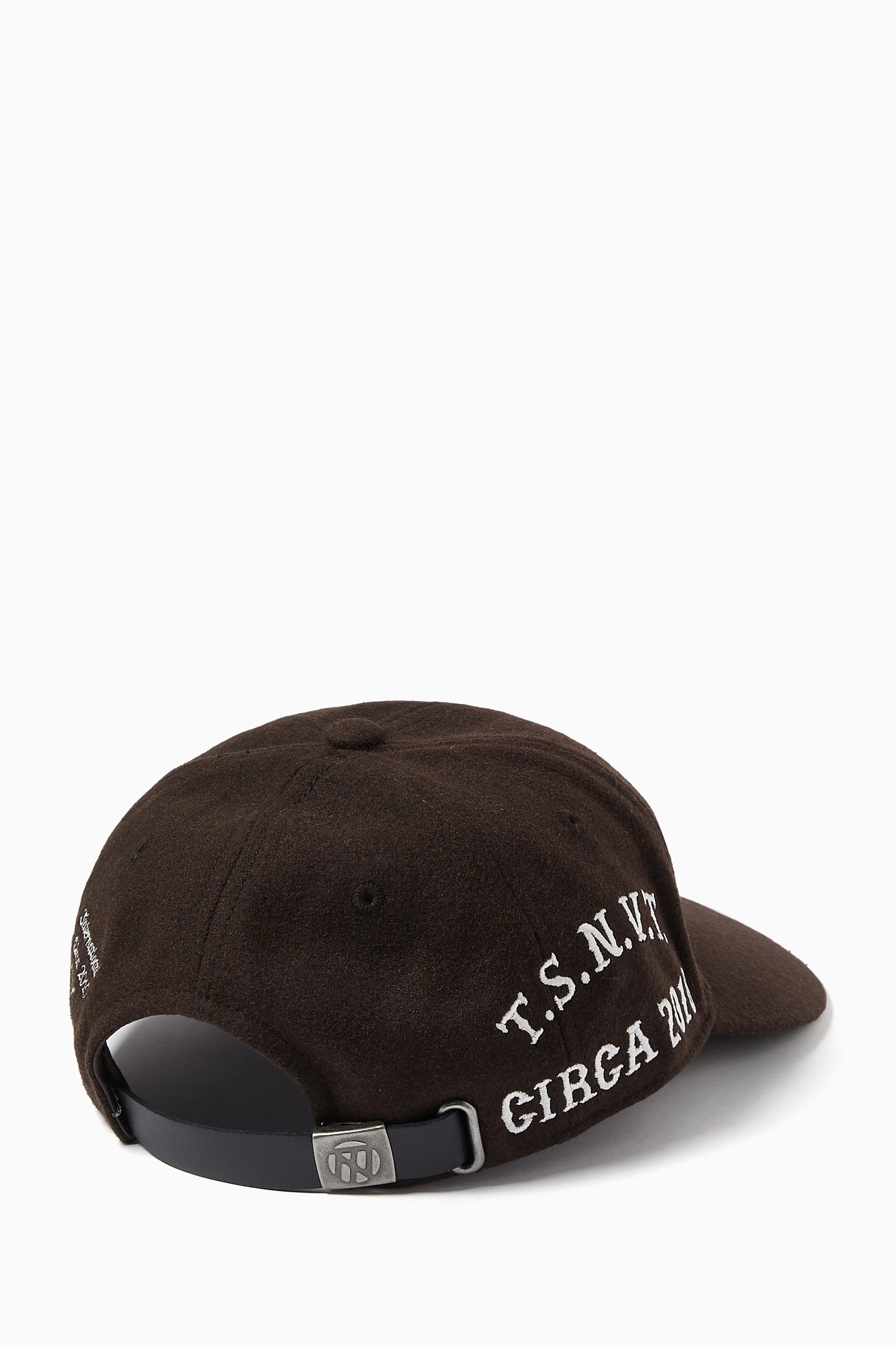 さらに100円引き◆thisisneverthat◆N Felt Applique Cap Buy thisisneverthat Brown N Felt Applique Cap For Men Online