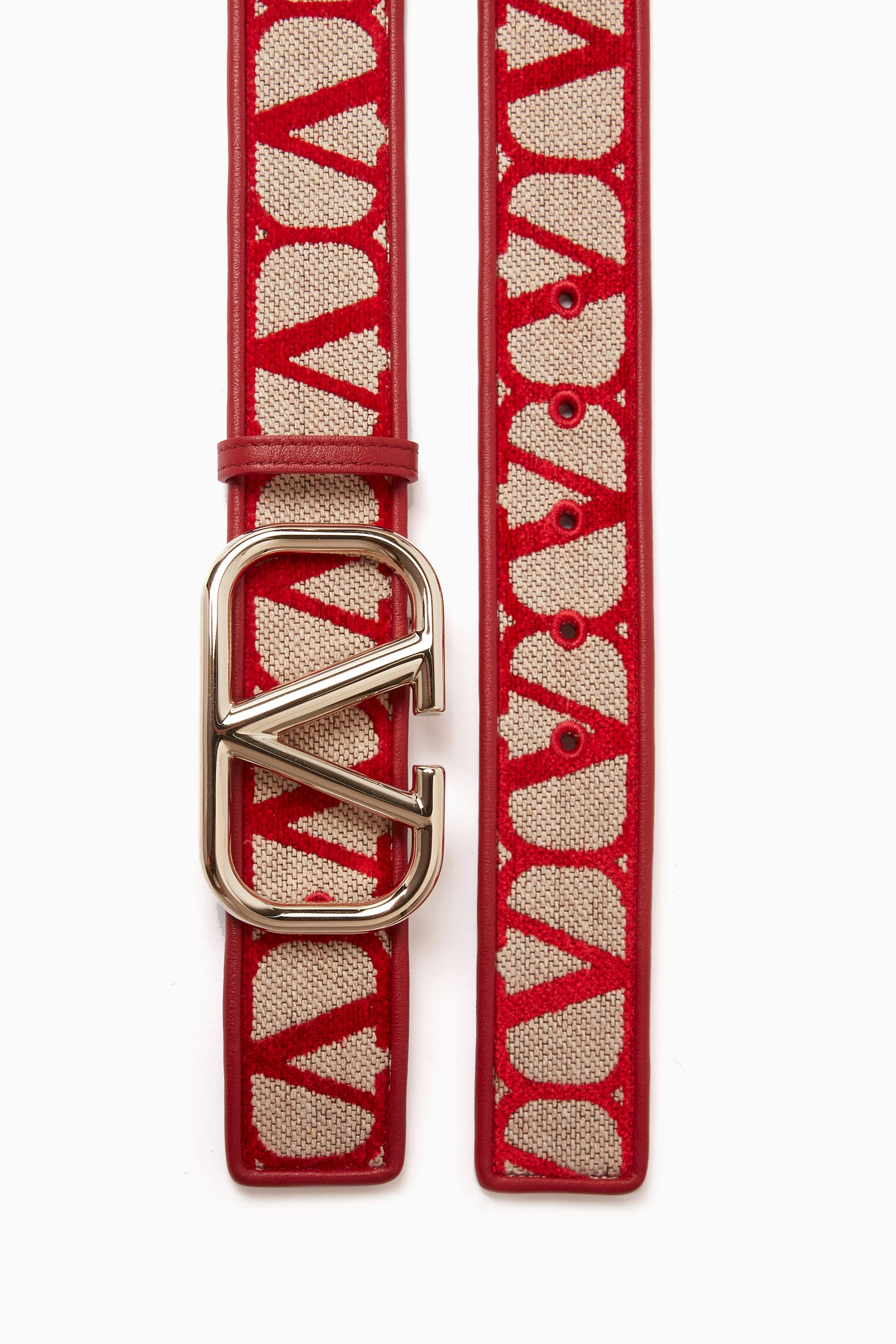 Buy Valentino Garavani Red Valentino Garavani VLOGO Belt in 