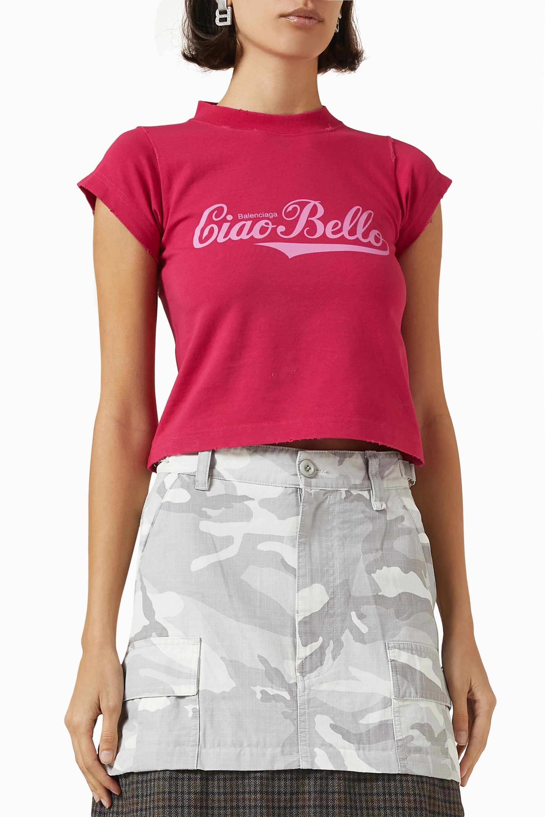 【送料込】BALENCIAGA★Ciao Bello Tシャツ Balenciaga Ciao Bello T-shirt | Black | FARFETCH PT