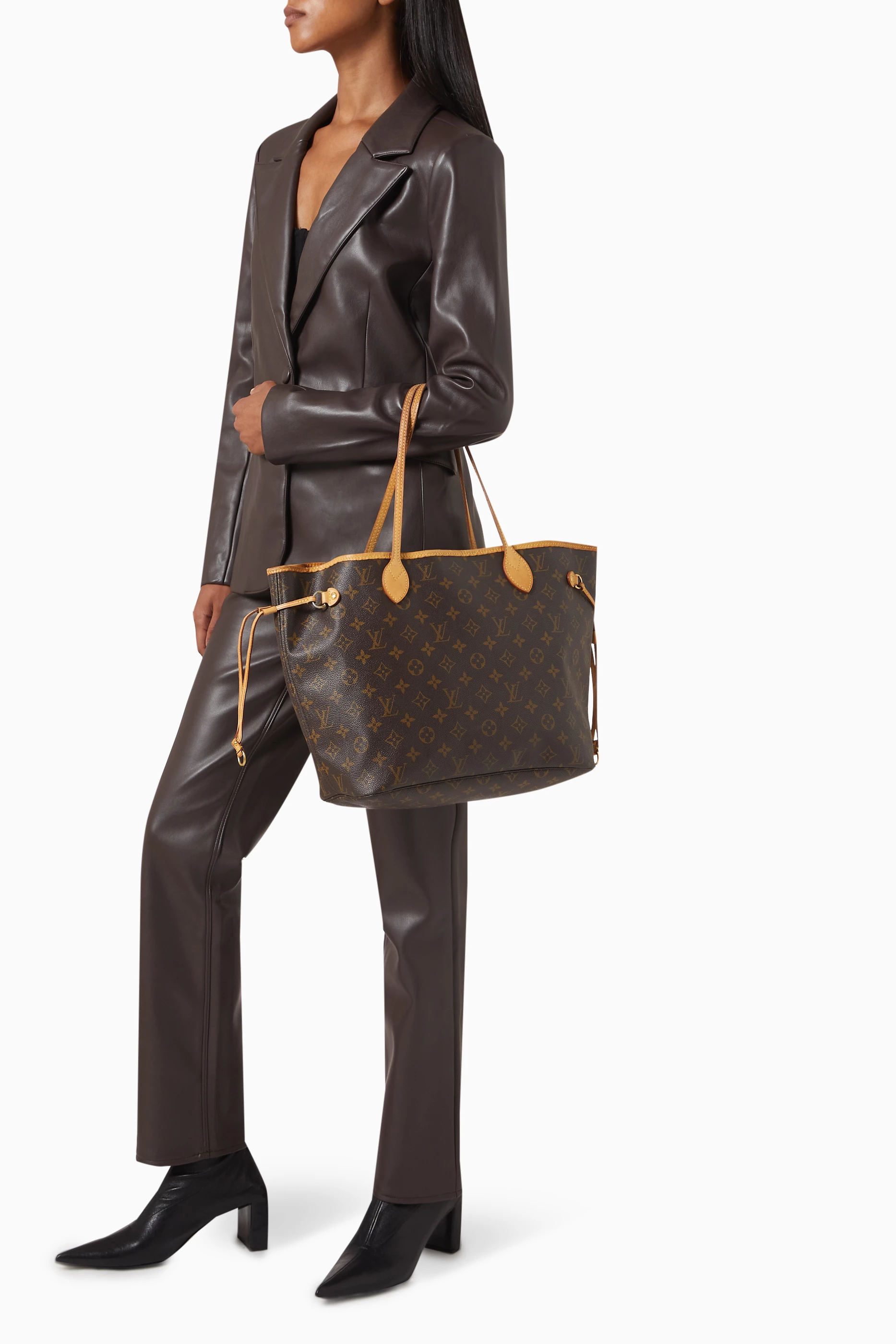 Designer Handbags Louis Vuitton Monogram Canvas Neverfull Pm Buy