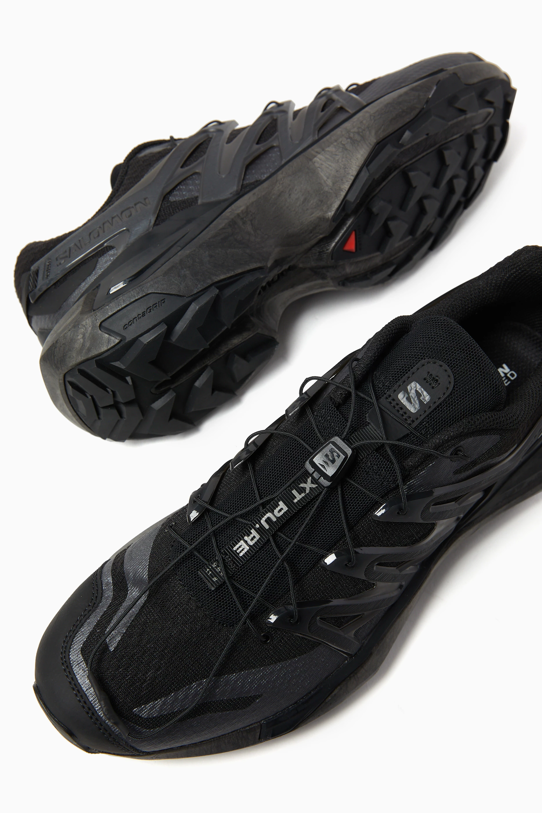 Buy Salomon Black XT PU.RE Advanced Sneakers in Mesh For Women 