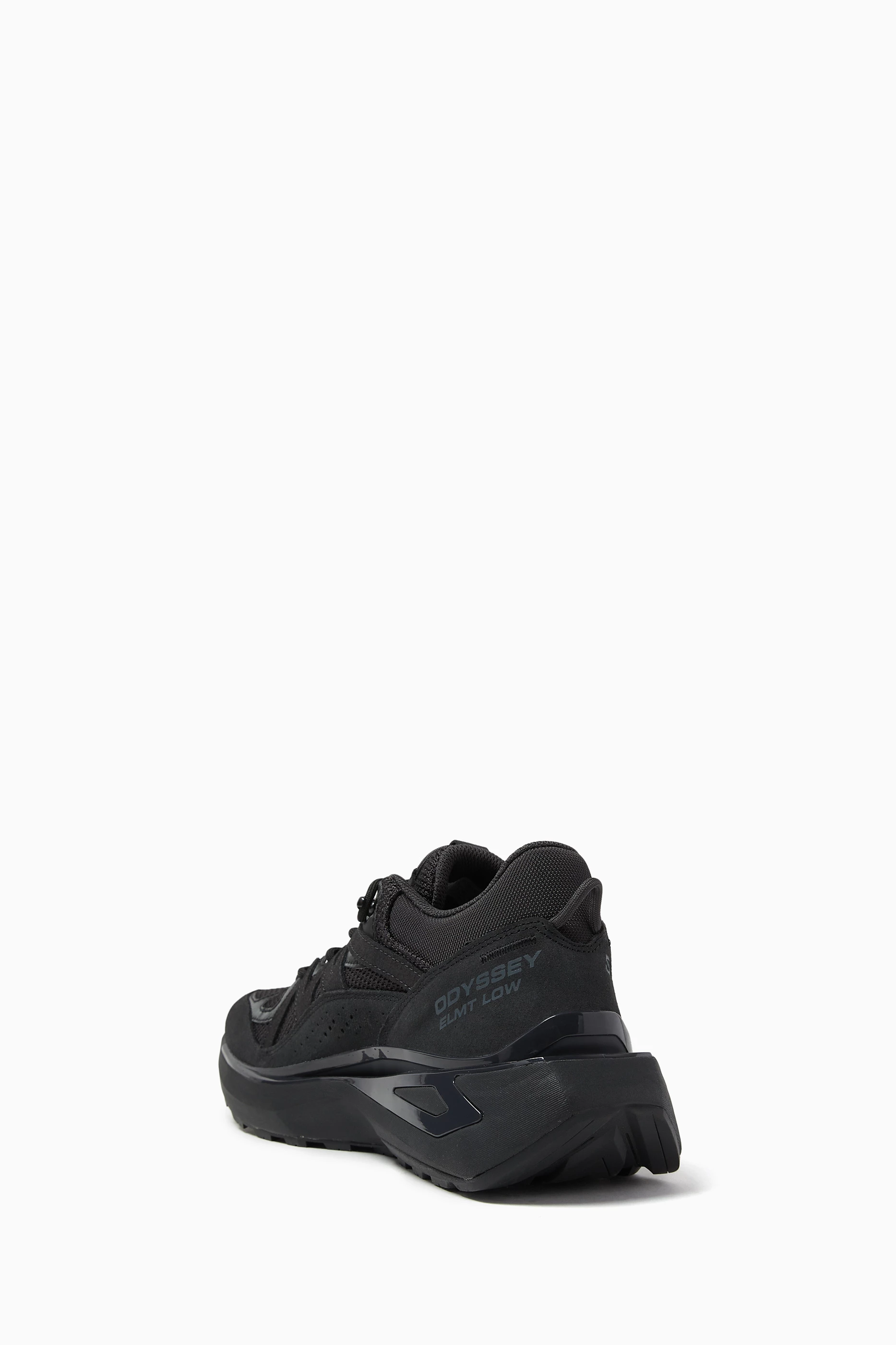Buy Salomon Black Odyssey Elmt Low Sneakers For Men Online 