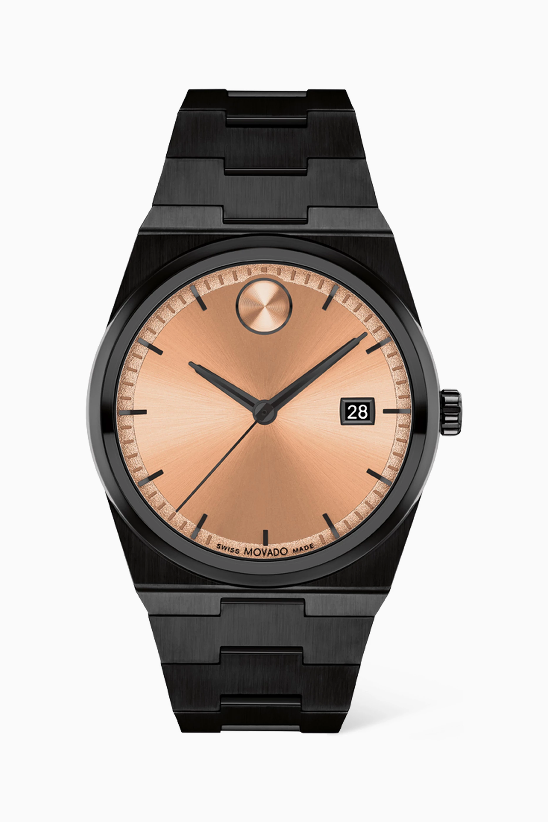 Rose gold movado mens hotsell