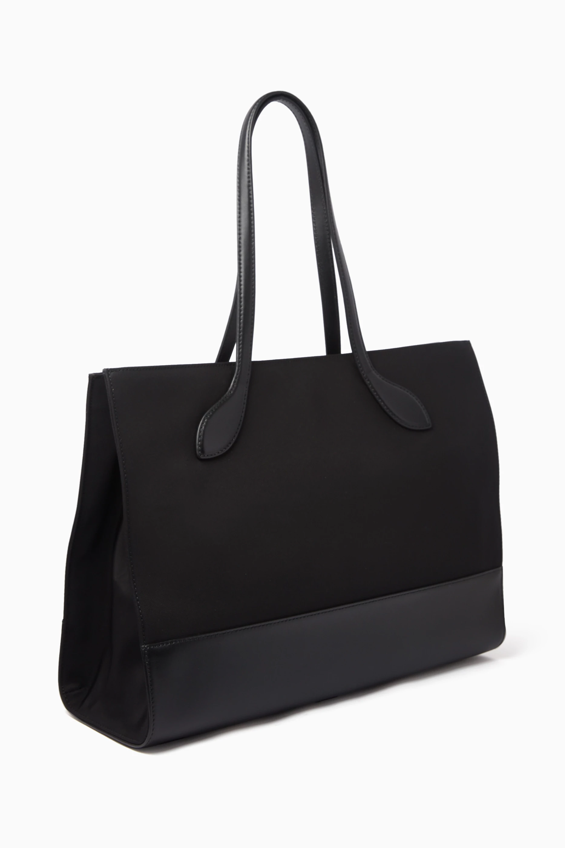 トートバッグ BALLY Bar Keep On shopper White/Black Bally Bar Keep On Shopper Tote Bag White/Black | Wanan Luxury