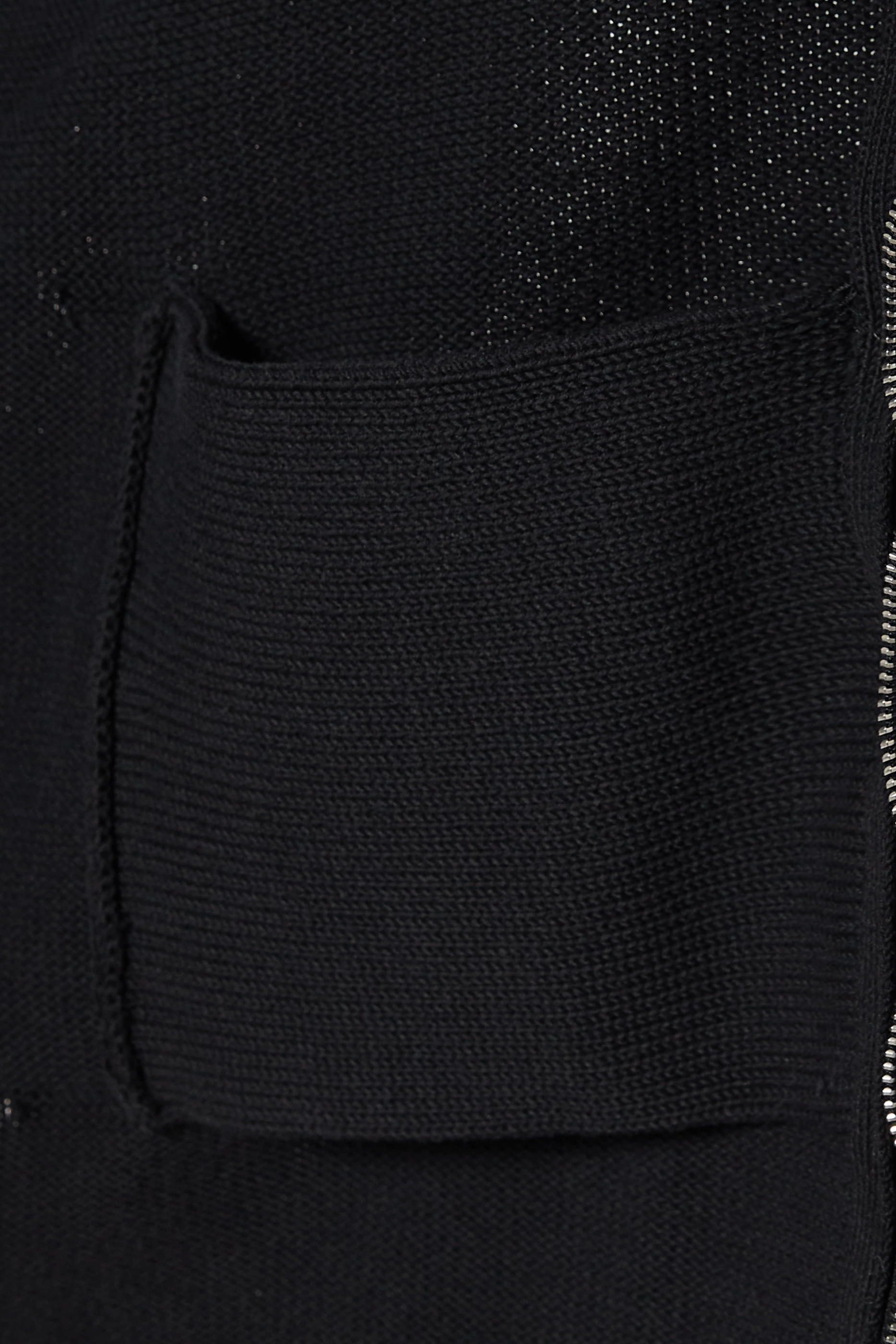Buy Balenciaga Black Y2K Zip-up Cardigan in Cotton-knit For Men Online |  Ounass Saudi