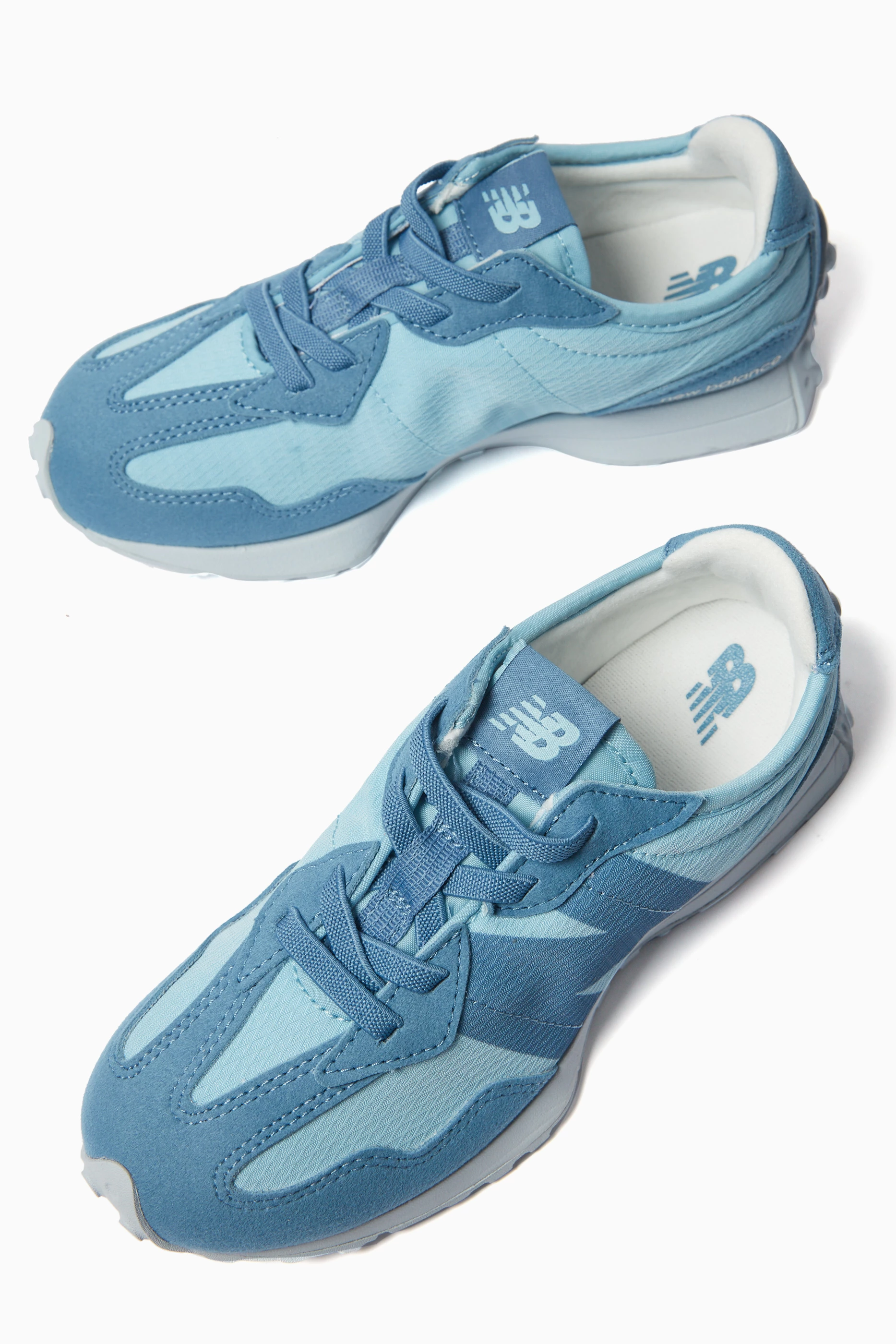 Blue New Balance 327 Eclipse Running Shoes New Balance 327