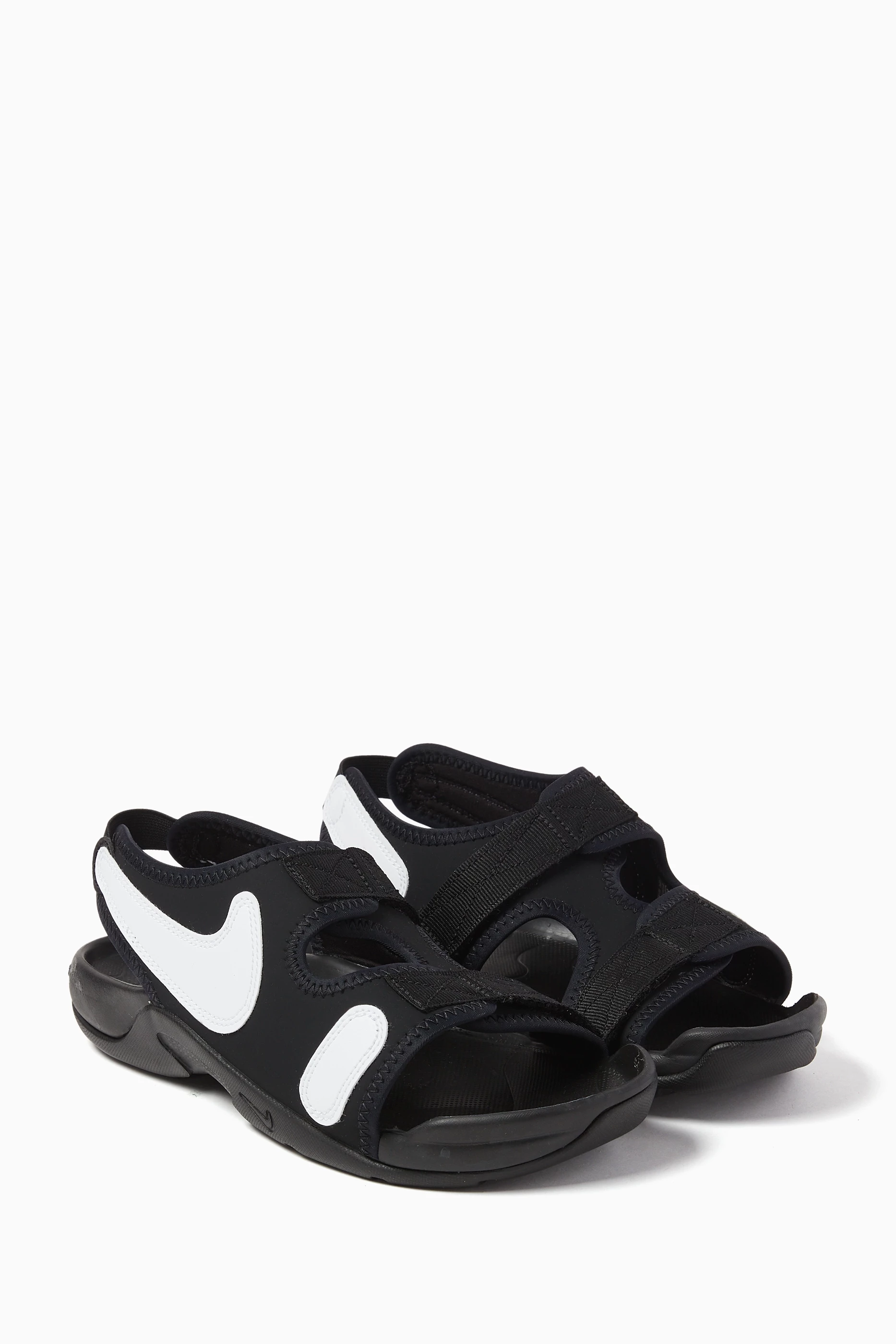 Buy Nike Black Sunray Adjust 6 Sandals For Girls Online Ounass Saudi