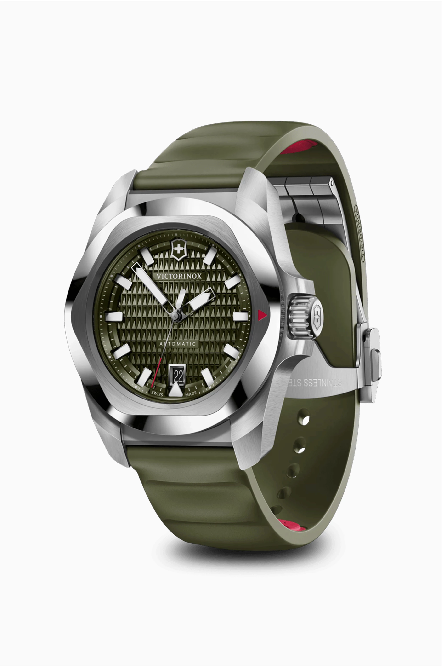 Buy Victorinox Green I.N.O.X. Automatic Watch & Swiss Army Knife 