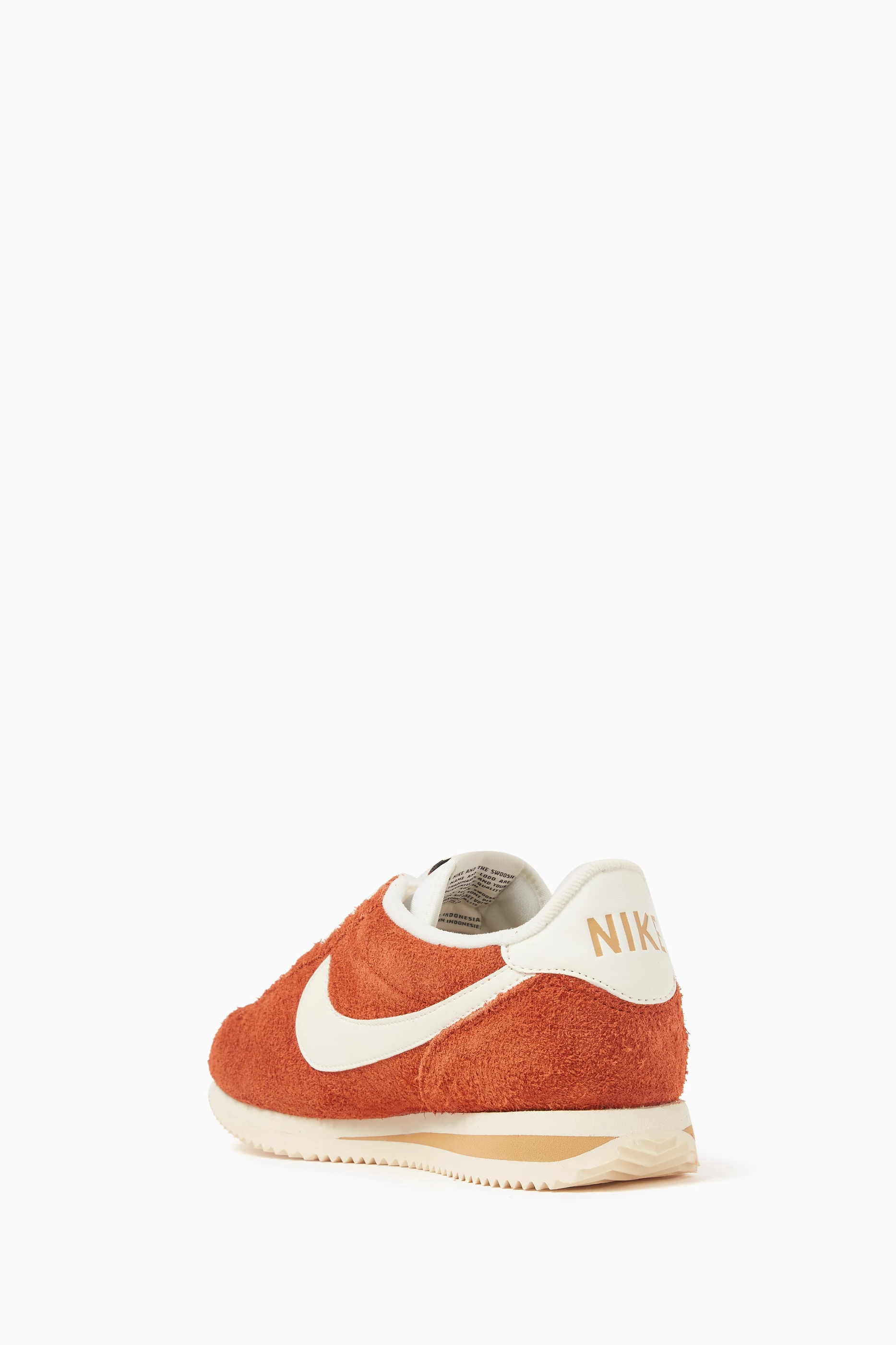 Nike cortez orange swoosh shop