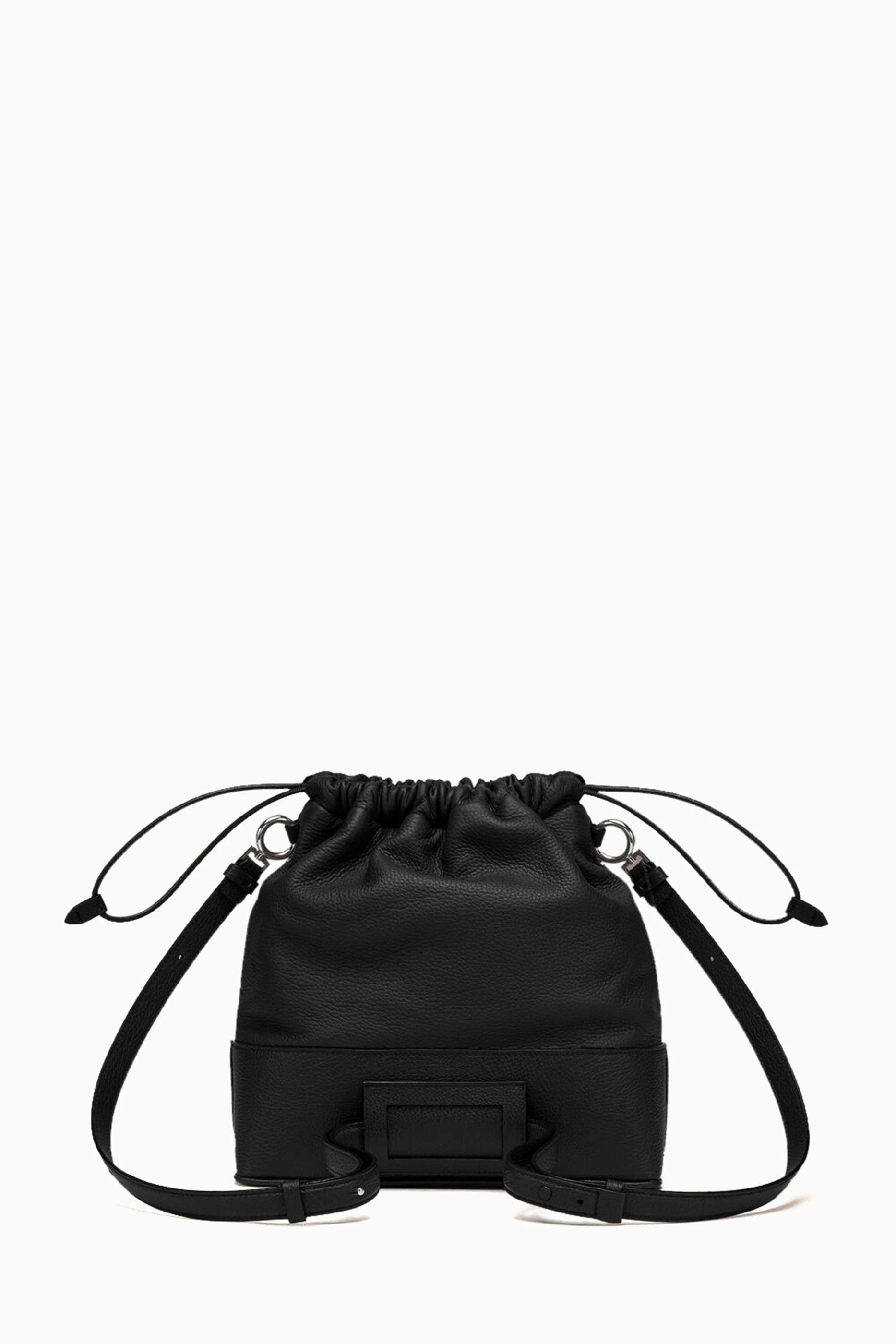 Buy Maison Margiela Black Small 5AC Daily Drawstring