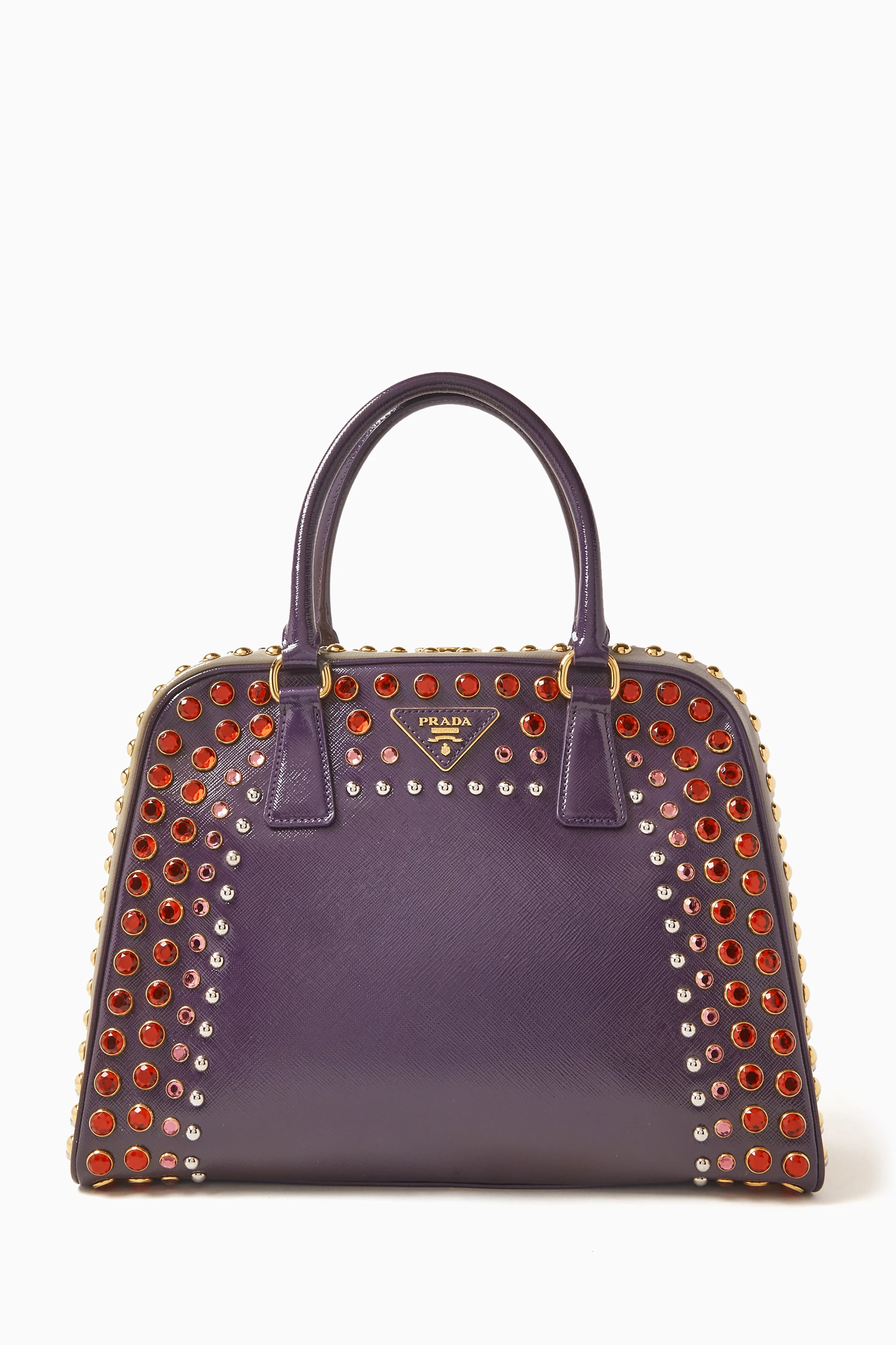 Prada pyramid frame bag hotsell