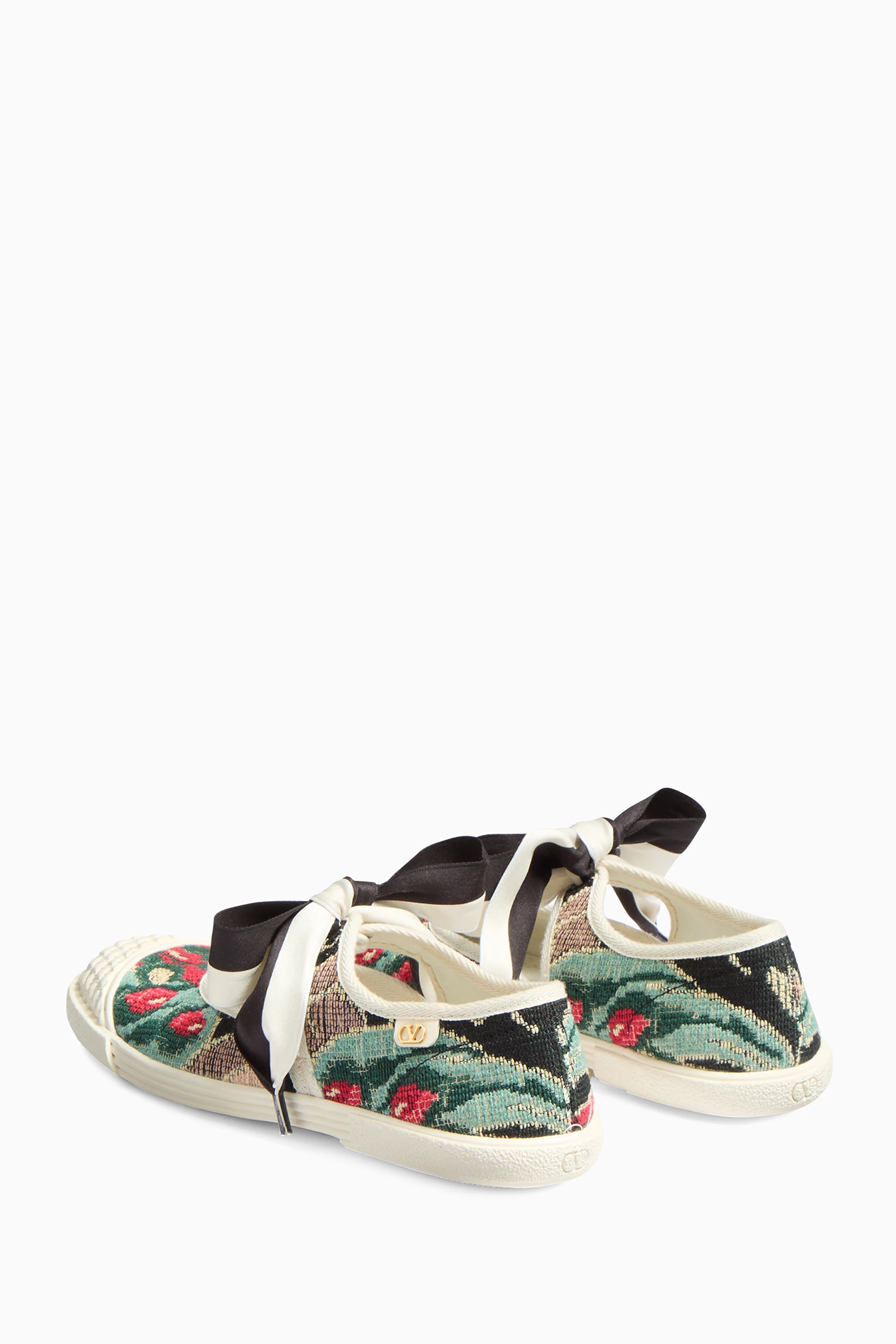 Buy Valentino Garavani Multicolour Bay By Bay Ballerina